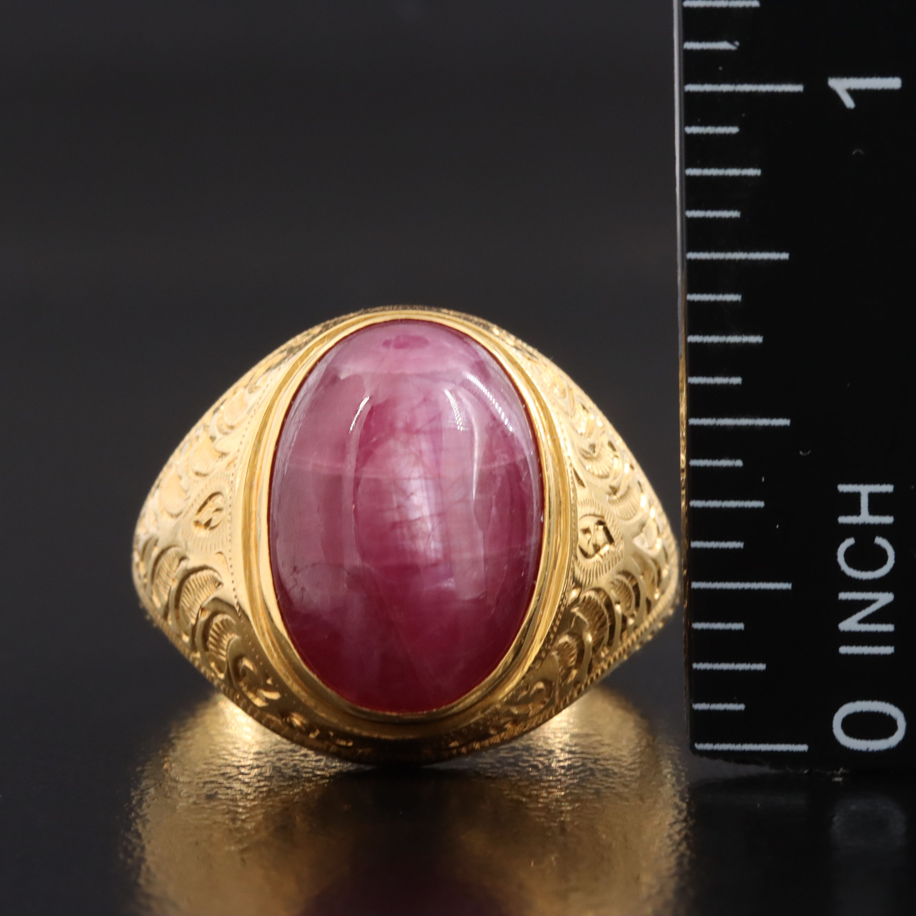 14K 8.70 CT Ruby Ring