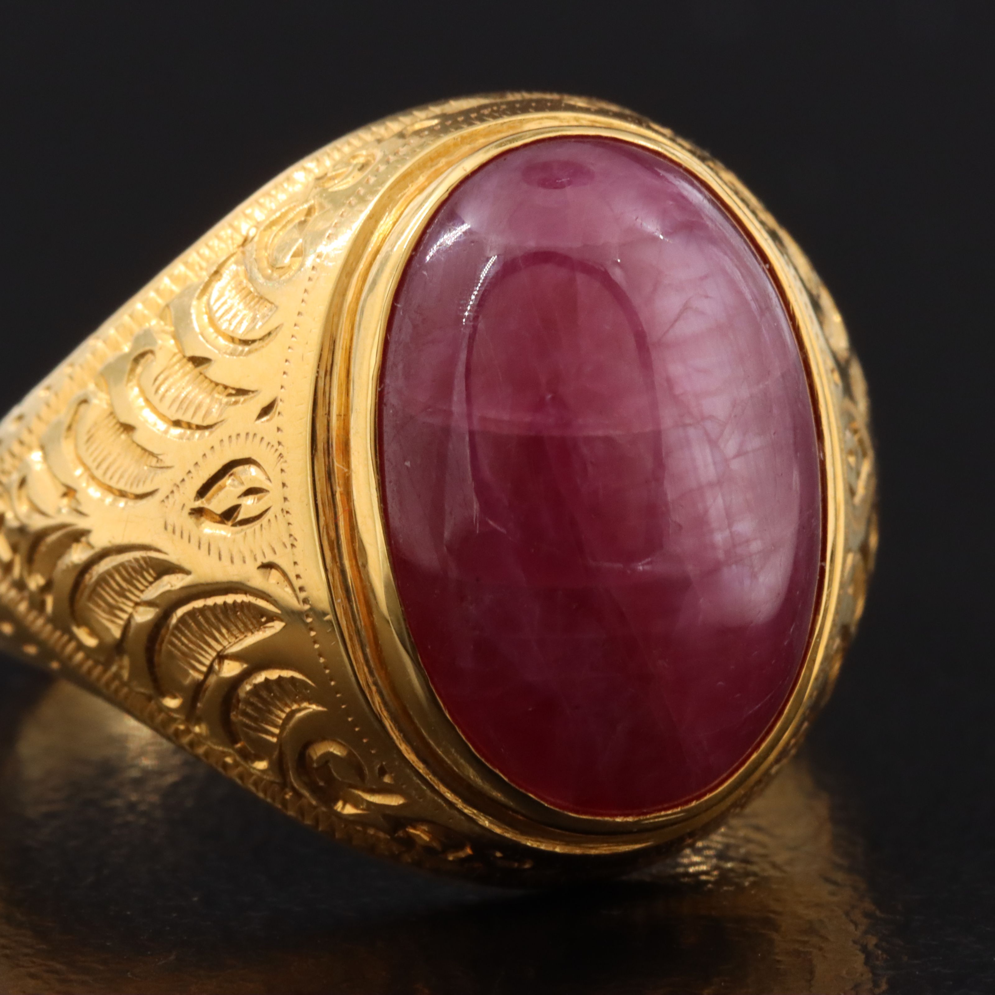 14K 8.70 CT Ruby Ring