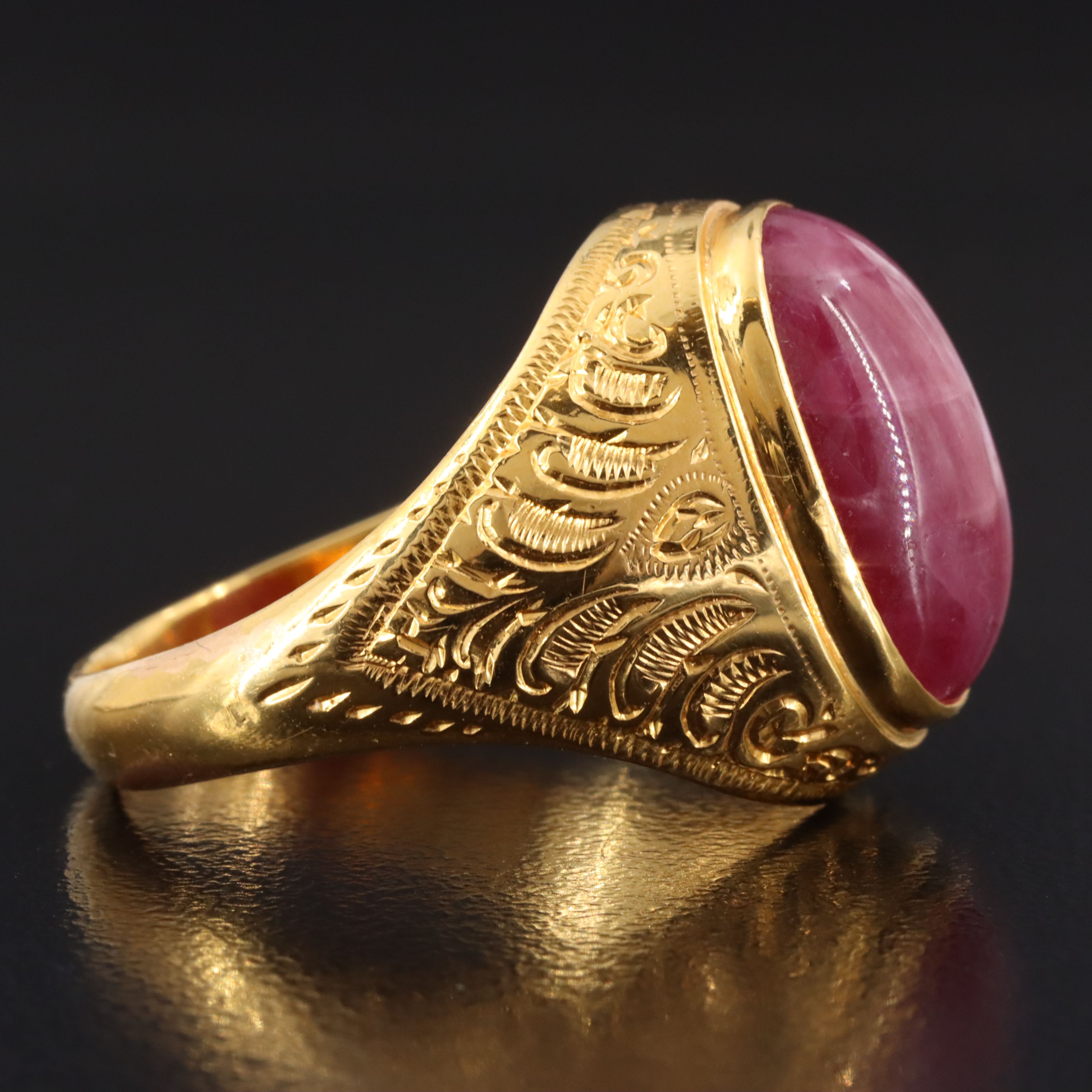 14K 8.70 CT Ruby Ring