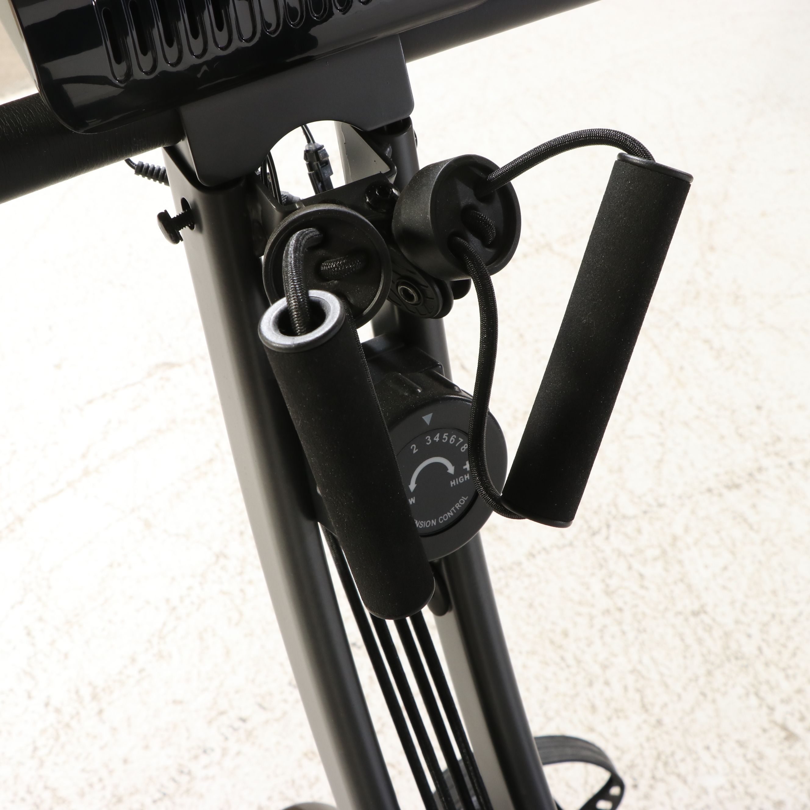 BulbHead "Slim Cycle" 2-in-1 Folding Exercise Bike