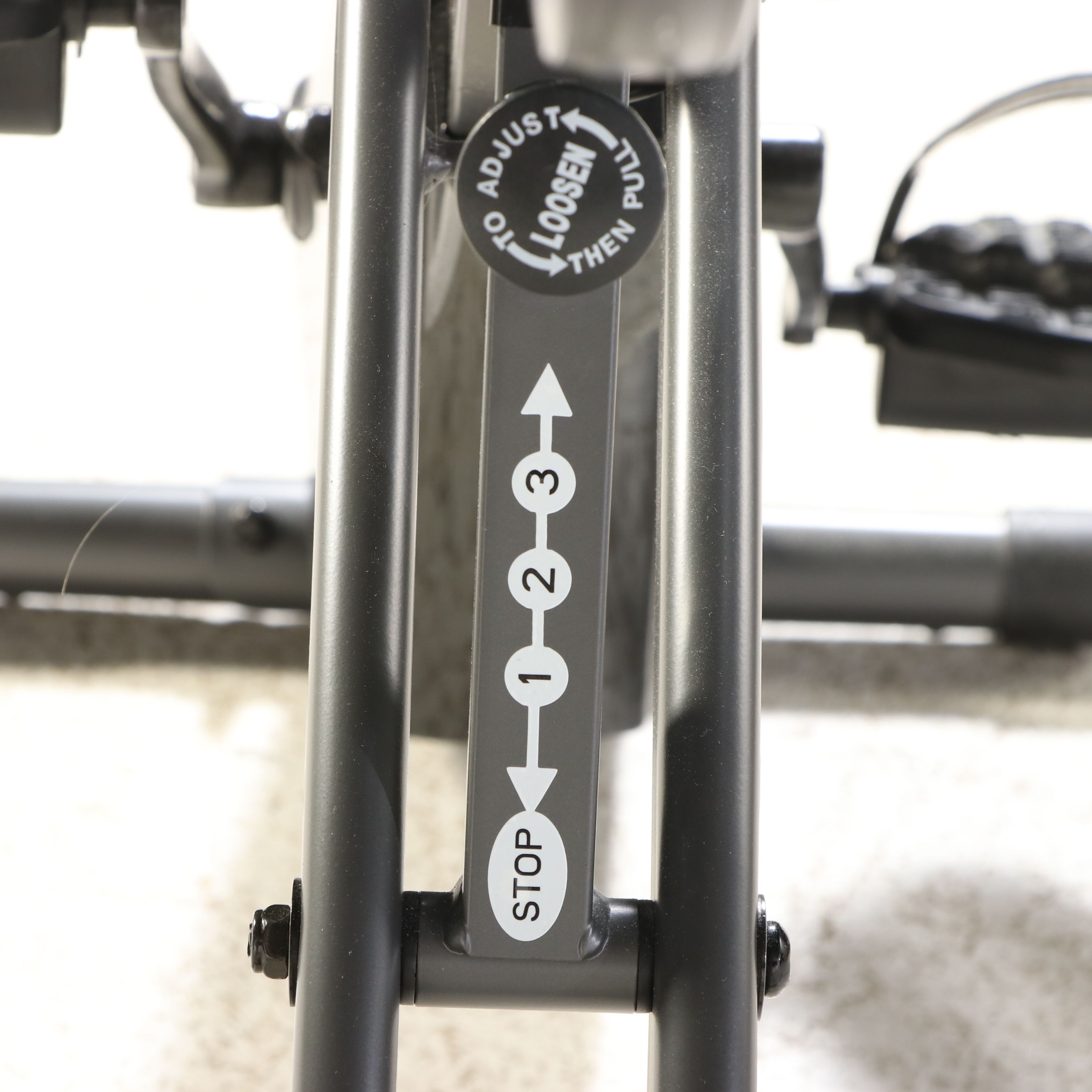 BulbHead "Slim Cycle" 2-in-1 Folding Exercise Bike