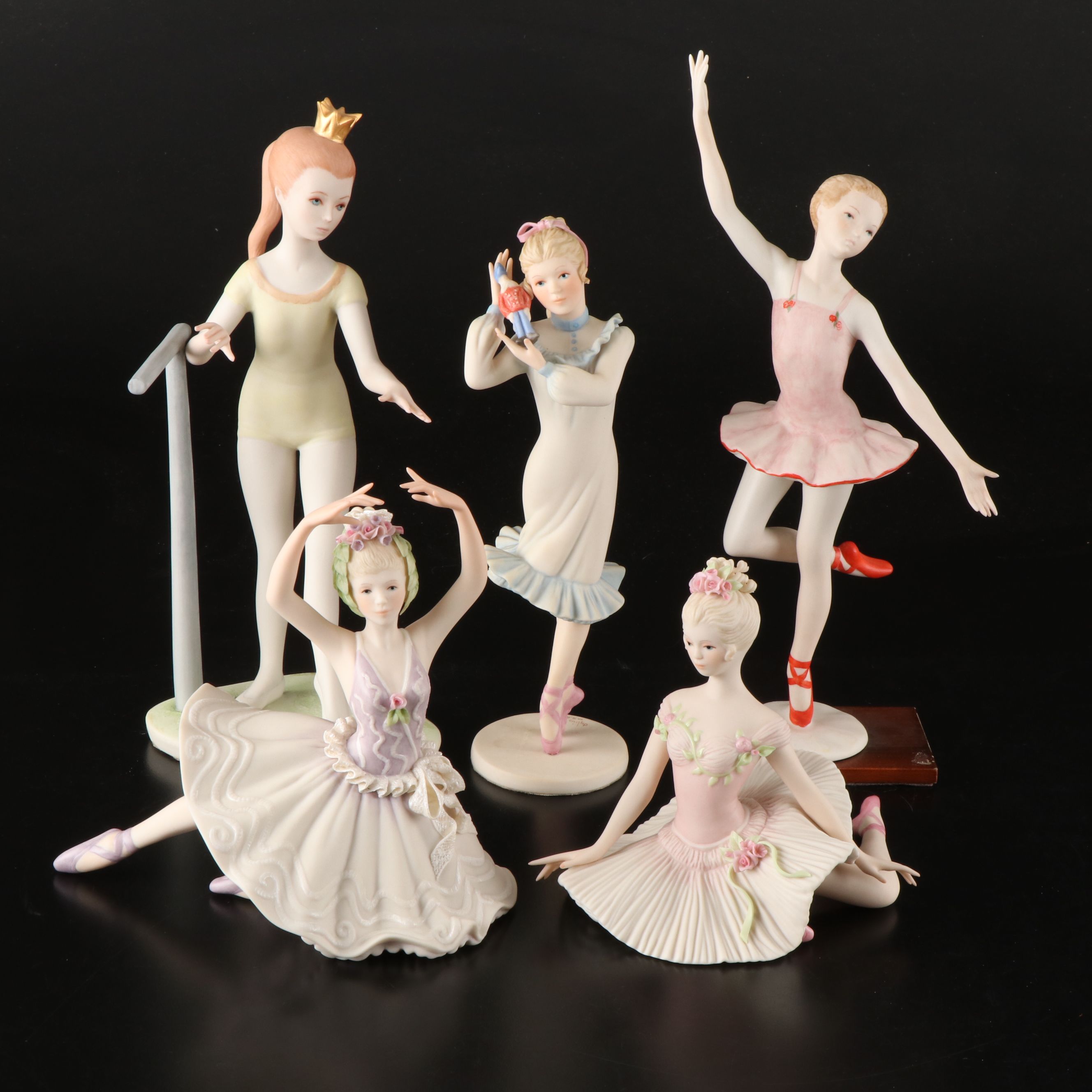 Cybis "Little Princess," "Clara," and More Bisque Porcelain Figurines