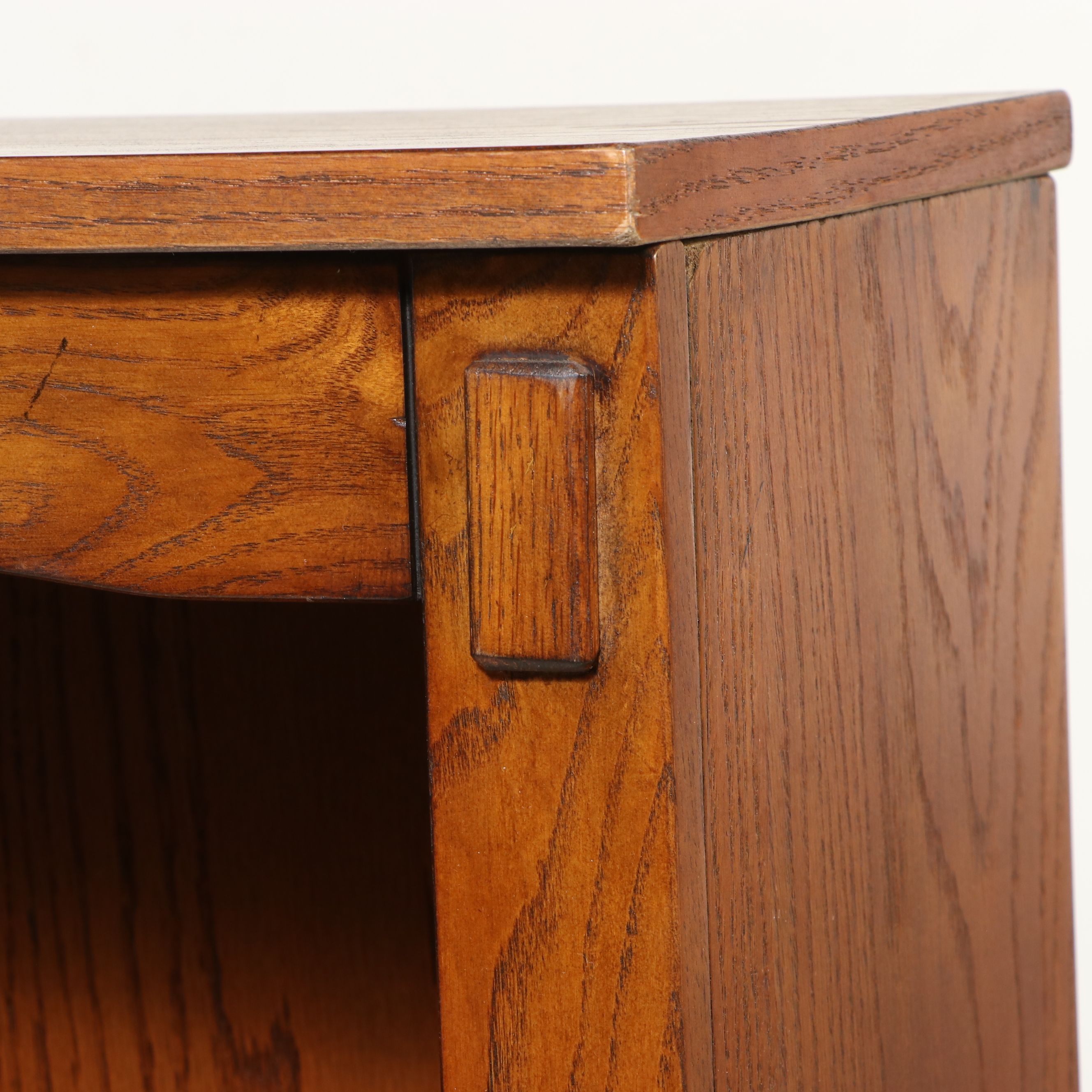 Ashley Furniture Signature Design Oak Bookcase, 21st Century