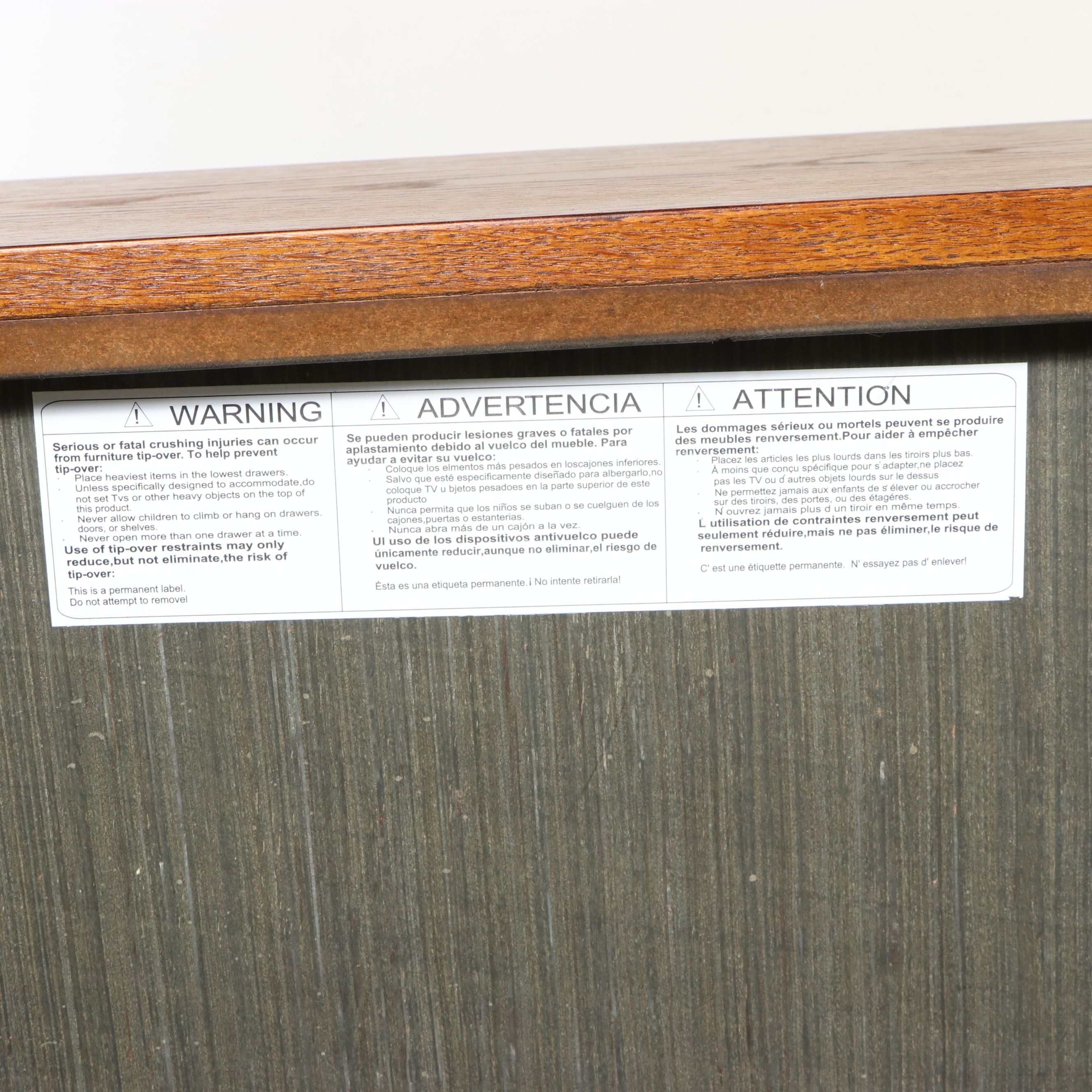 Ashley Furniture Signature Design Oak Bookcase, 21st Century