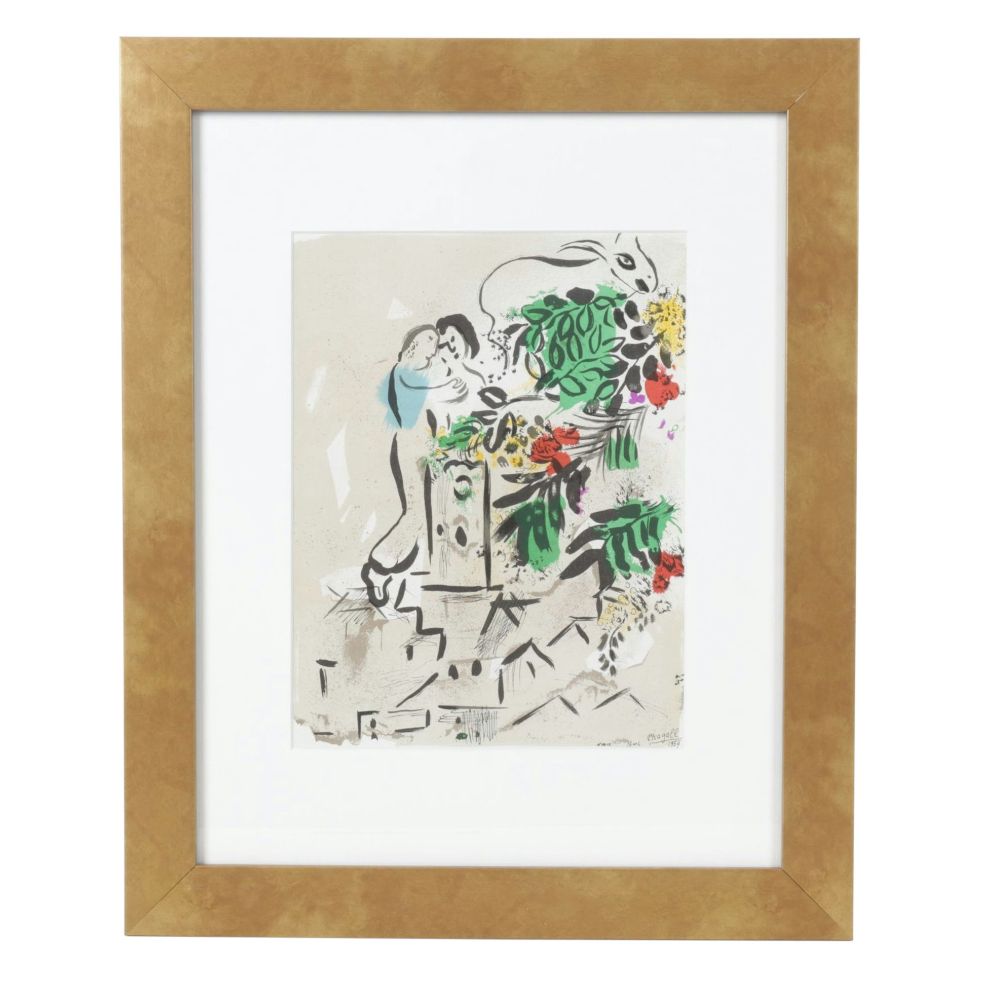 Lithograph after Marc Chagall "Affiche Pour la Ville de Vence"