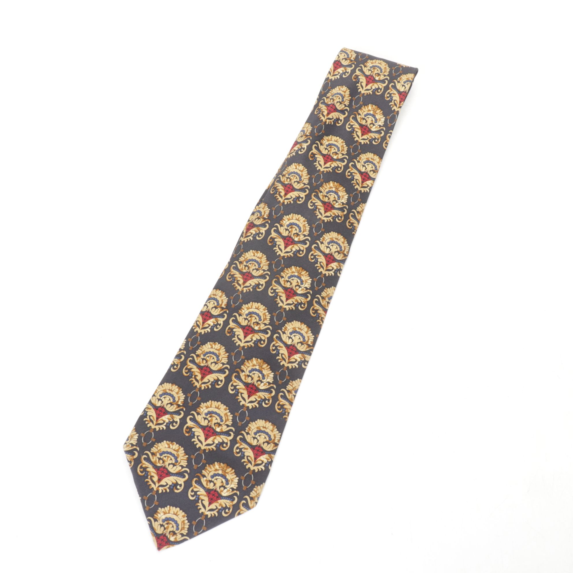 Christian Dior Monsieur and Coach Set of Patterned Neck Ties