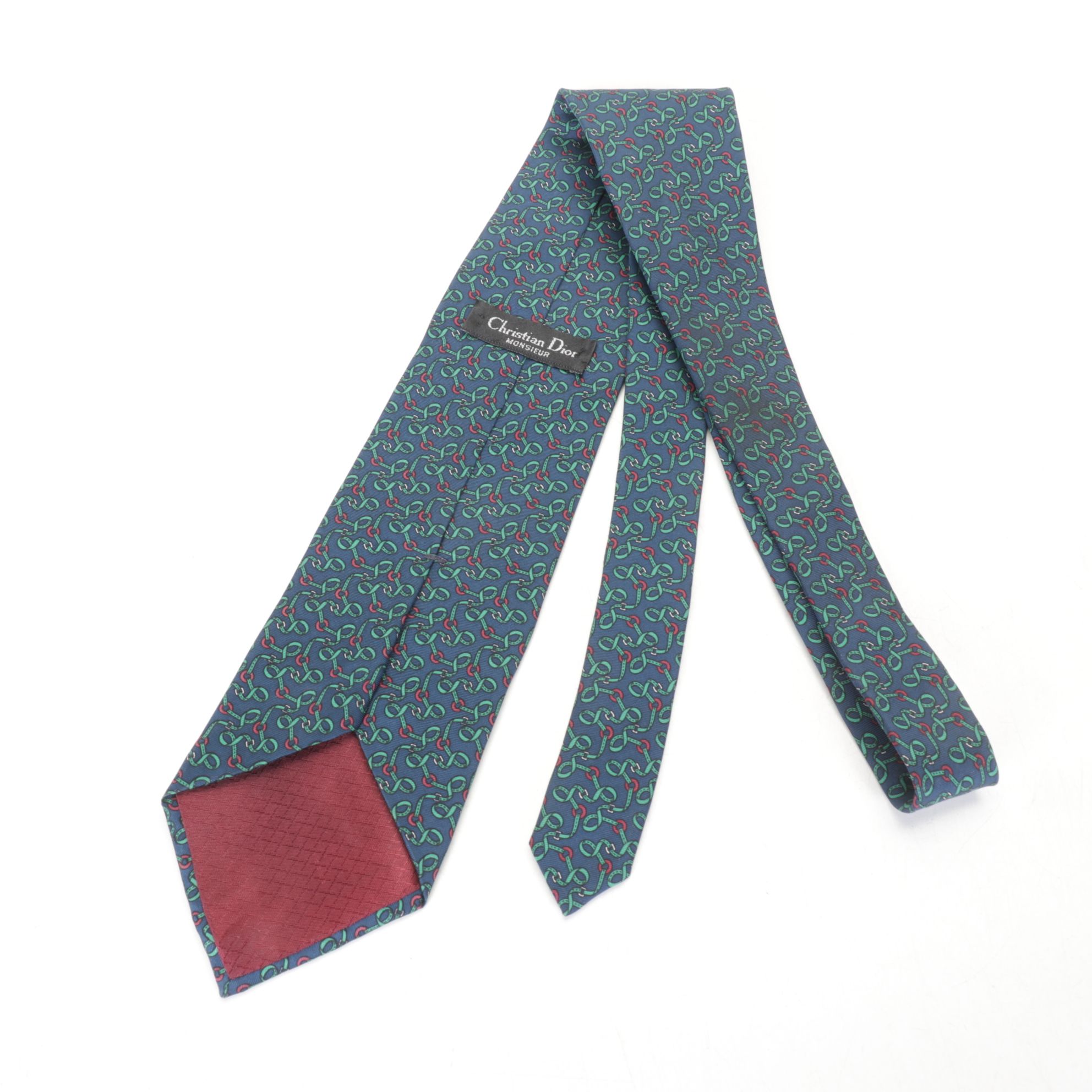 Christian Dior Monsieur and Coach Set of Patterned Neck Ties