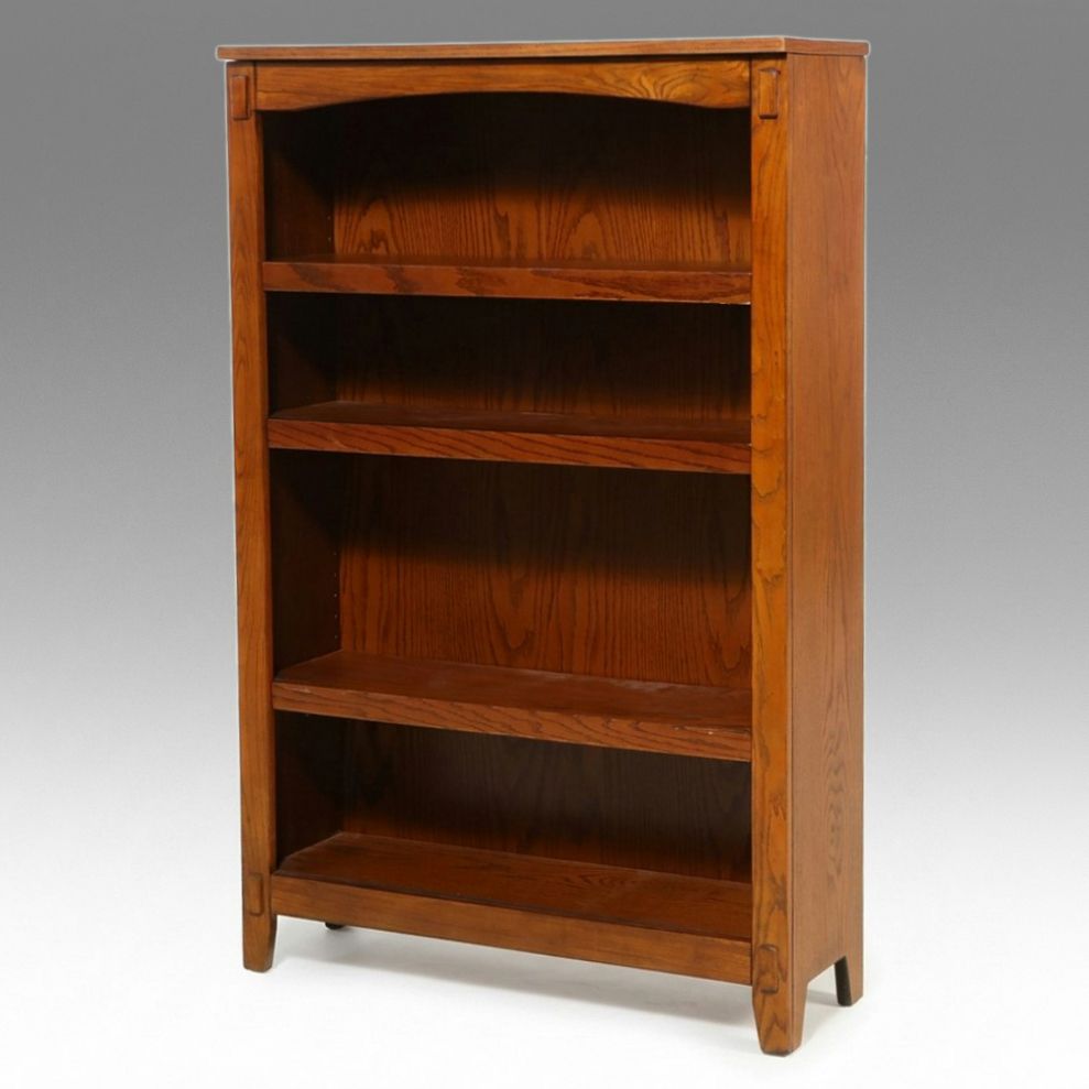 Ashley Furniture Signature Design Oak Bookcase, 21st Century