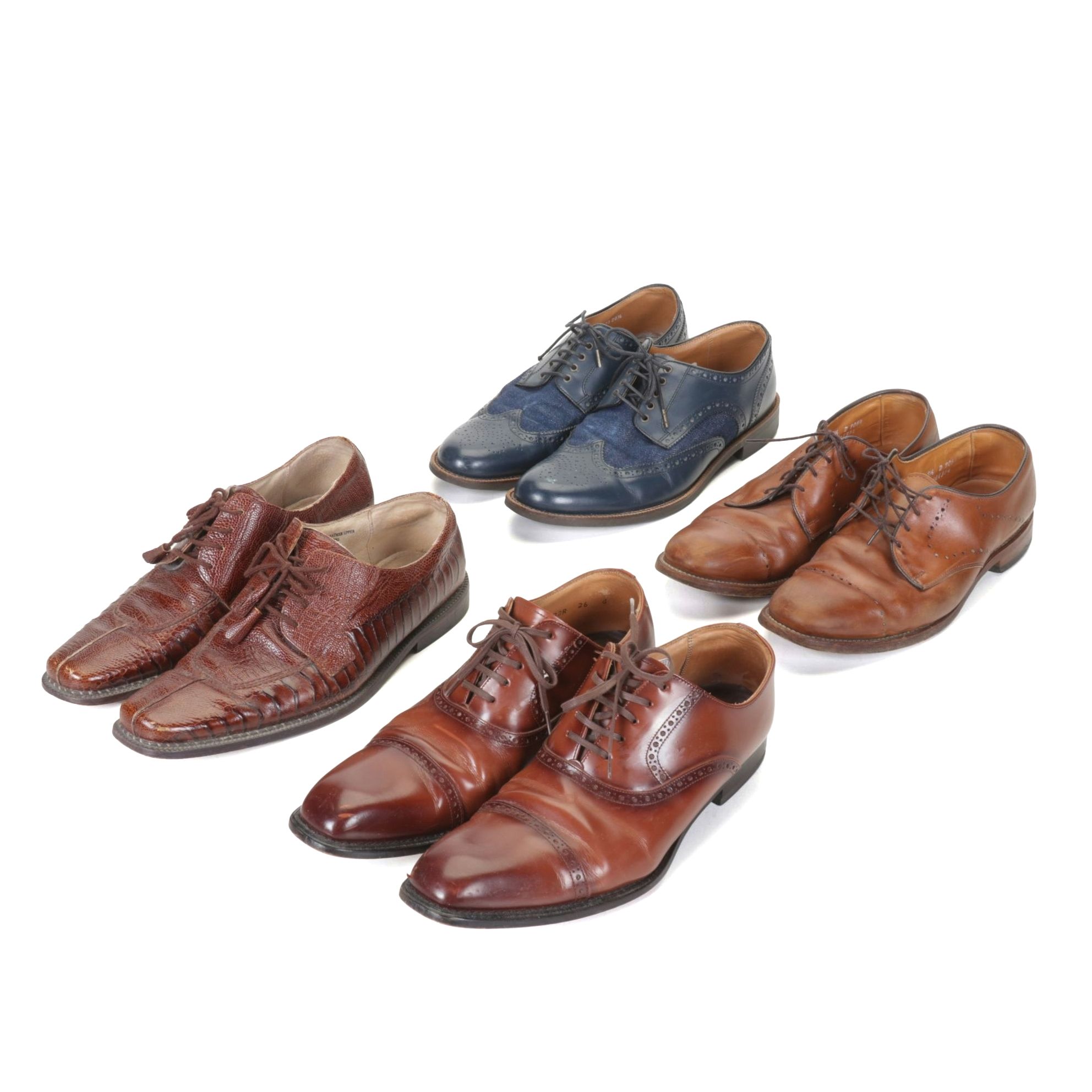 Allen Edmonds, Regal and Other Leather Oxford Men's Shoes