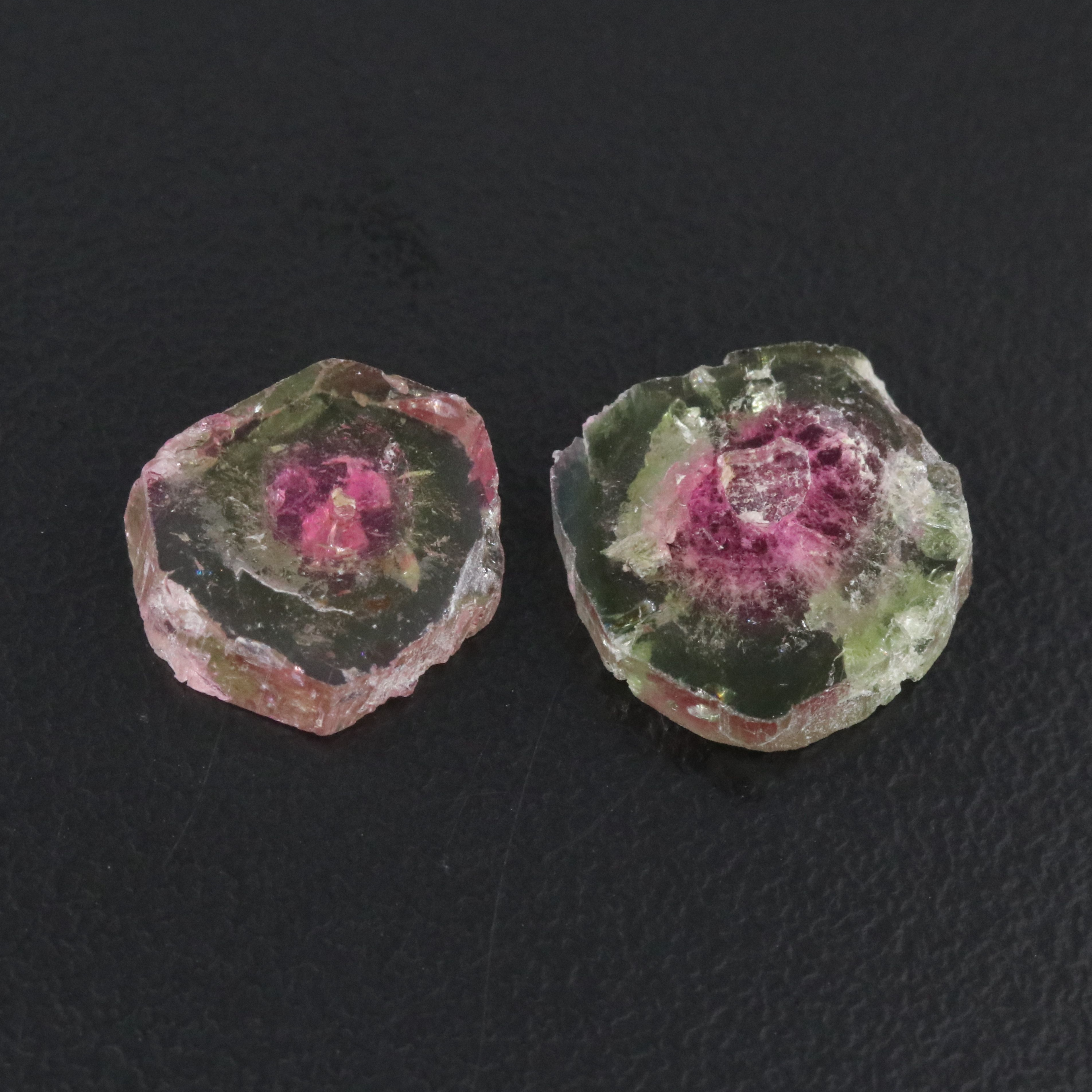 Loose 9.12 CTW Bi-Color Tourmaline