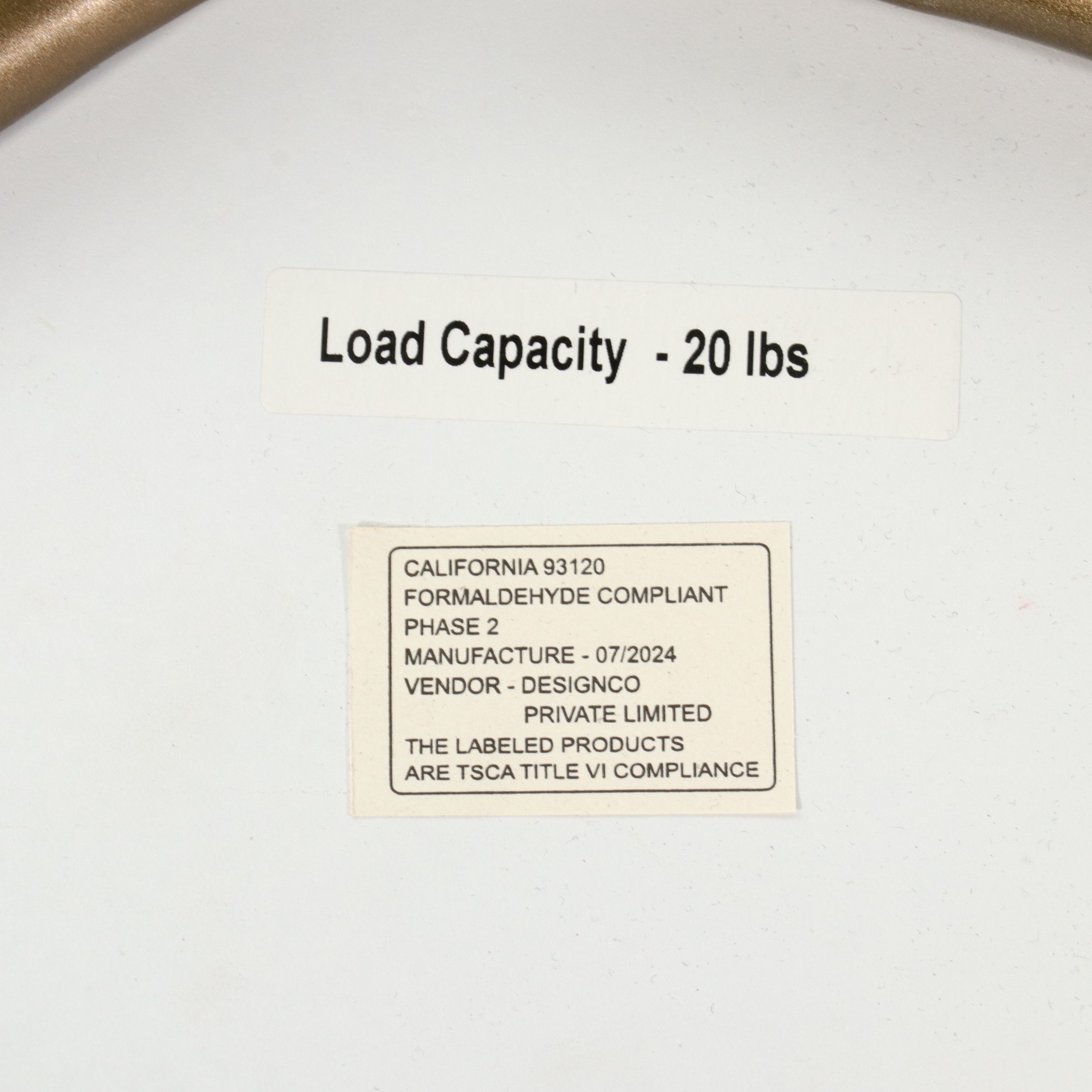 Hearth & Hand with Magnolia Marble Drink Table, 21st Century