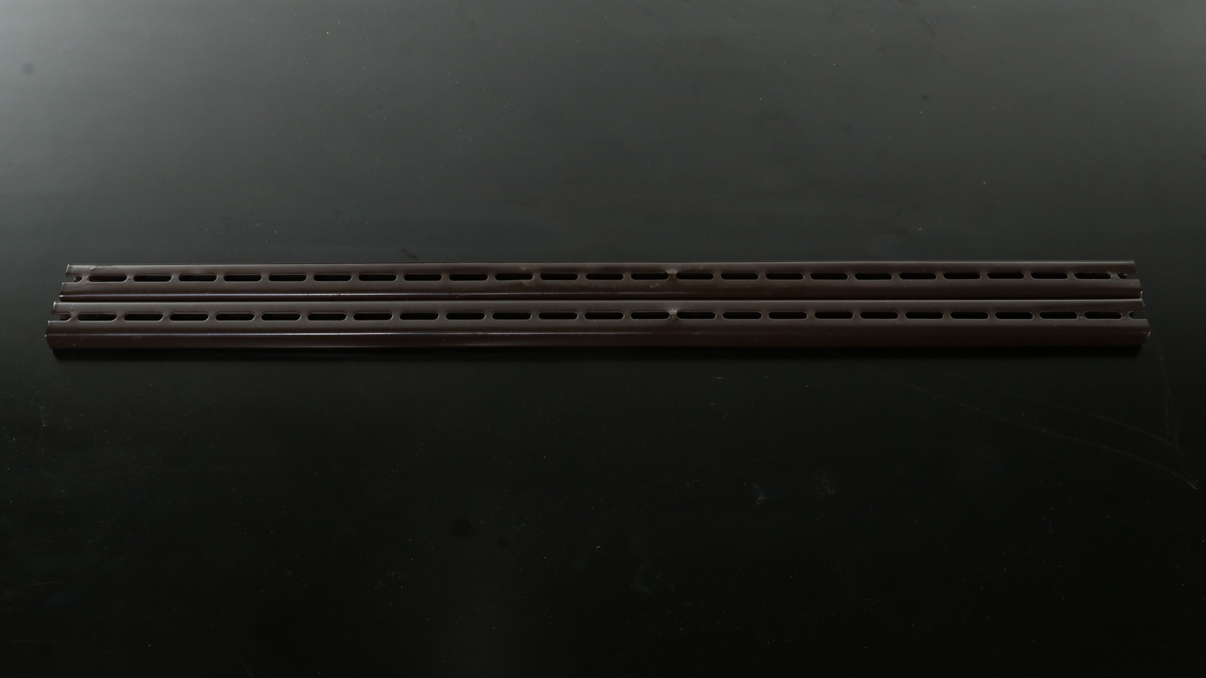 Contemporary Black Painted Media Console