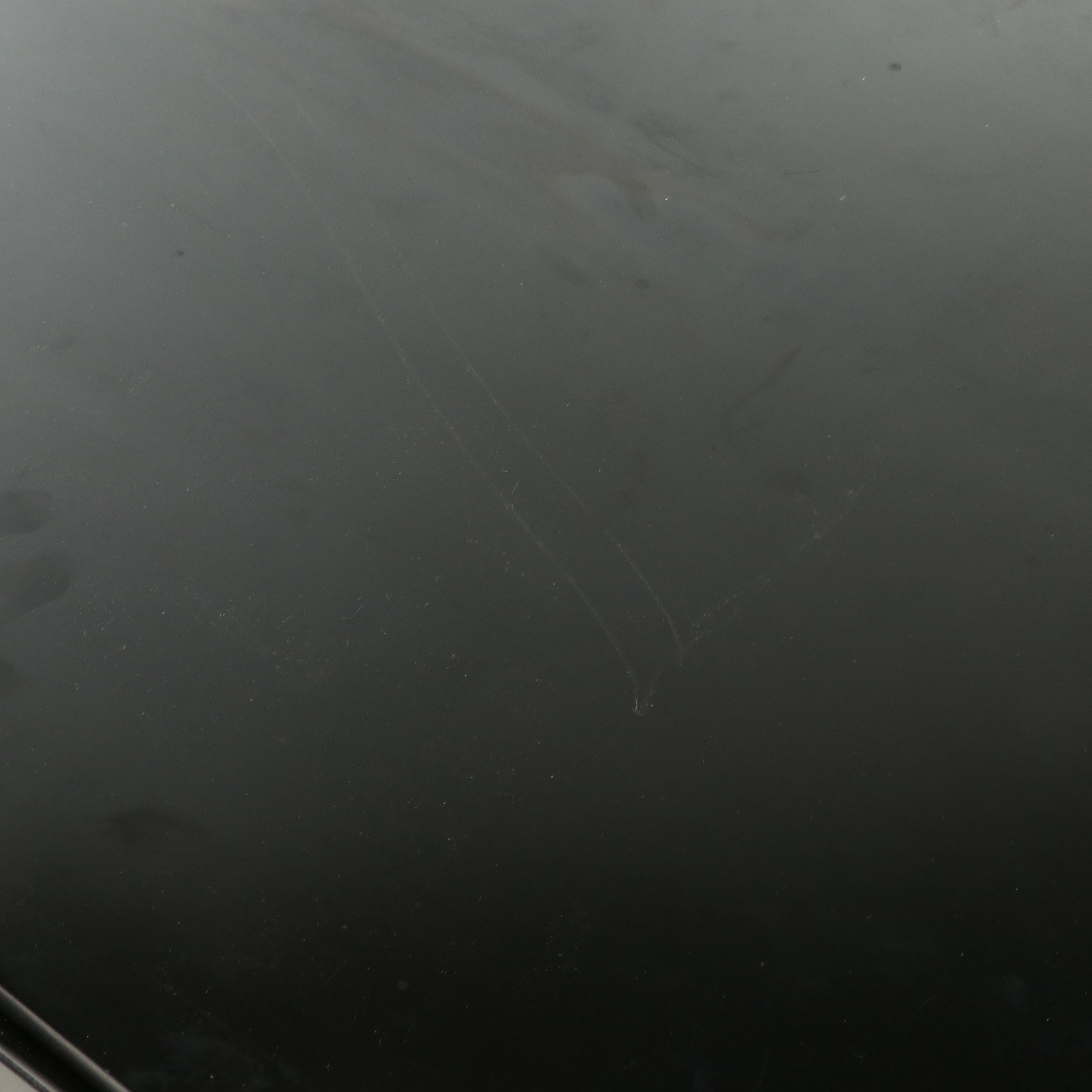 Contemporary Black Painted Media Console