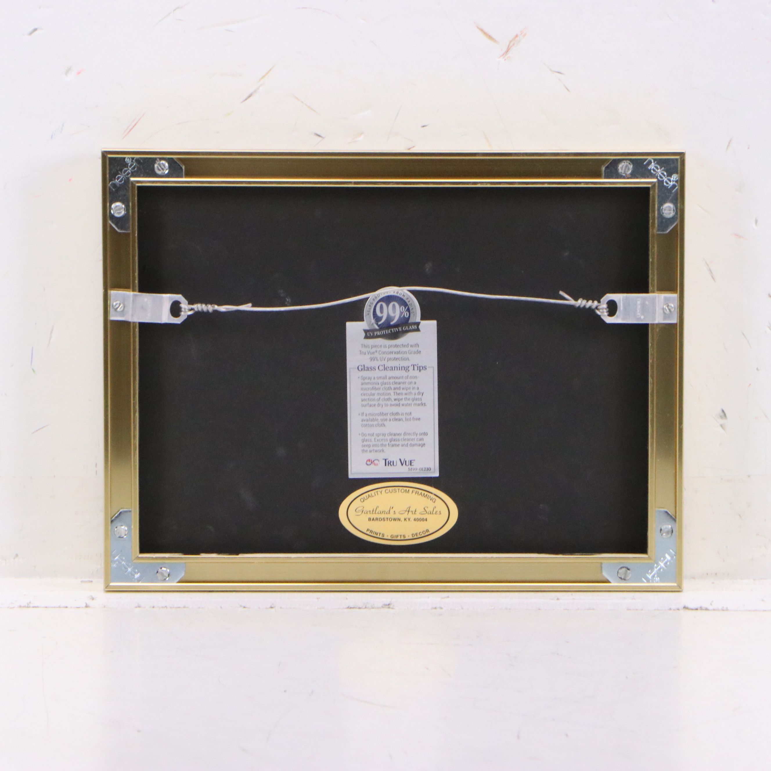 Christmas Card Lithograph "Merry Christmas / A.H. Heisey & Co."