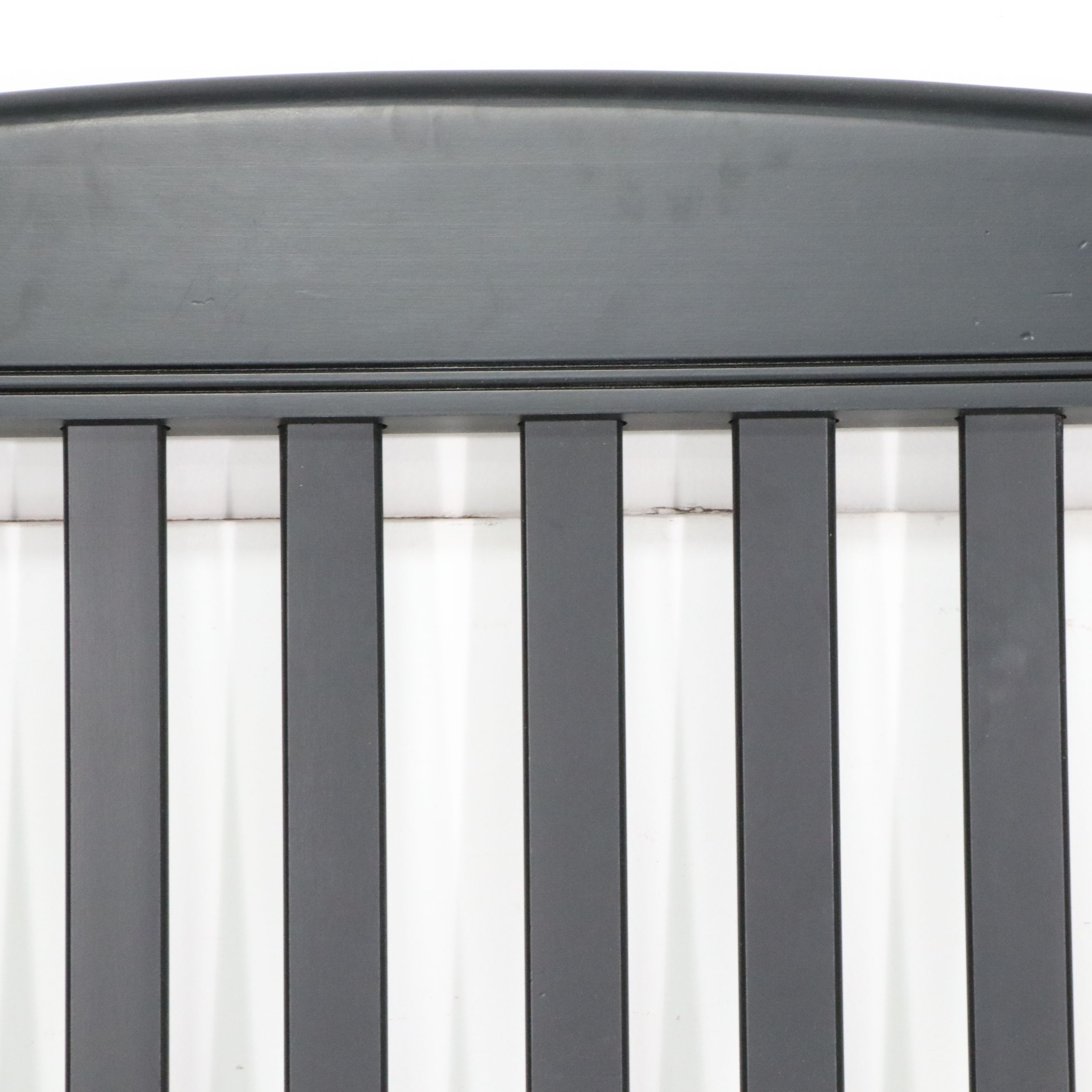 Kincaid Furniture Black Mission-Style Bedroom Set with Ameriwood Nightstand