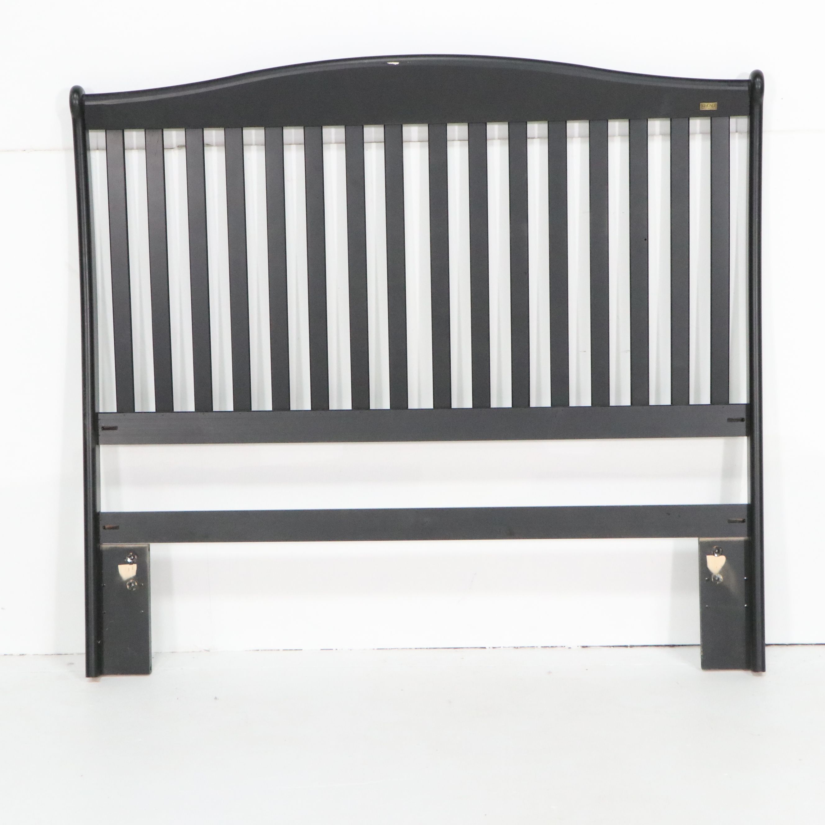 Kincaid Furniture Black Mission-Style Bedroom Set with Ameriwood Nightstand