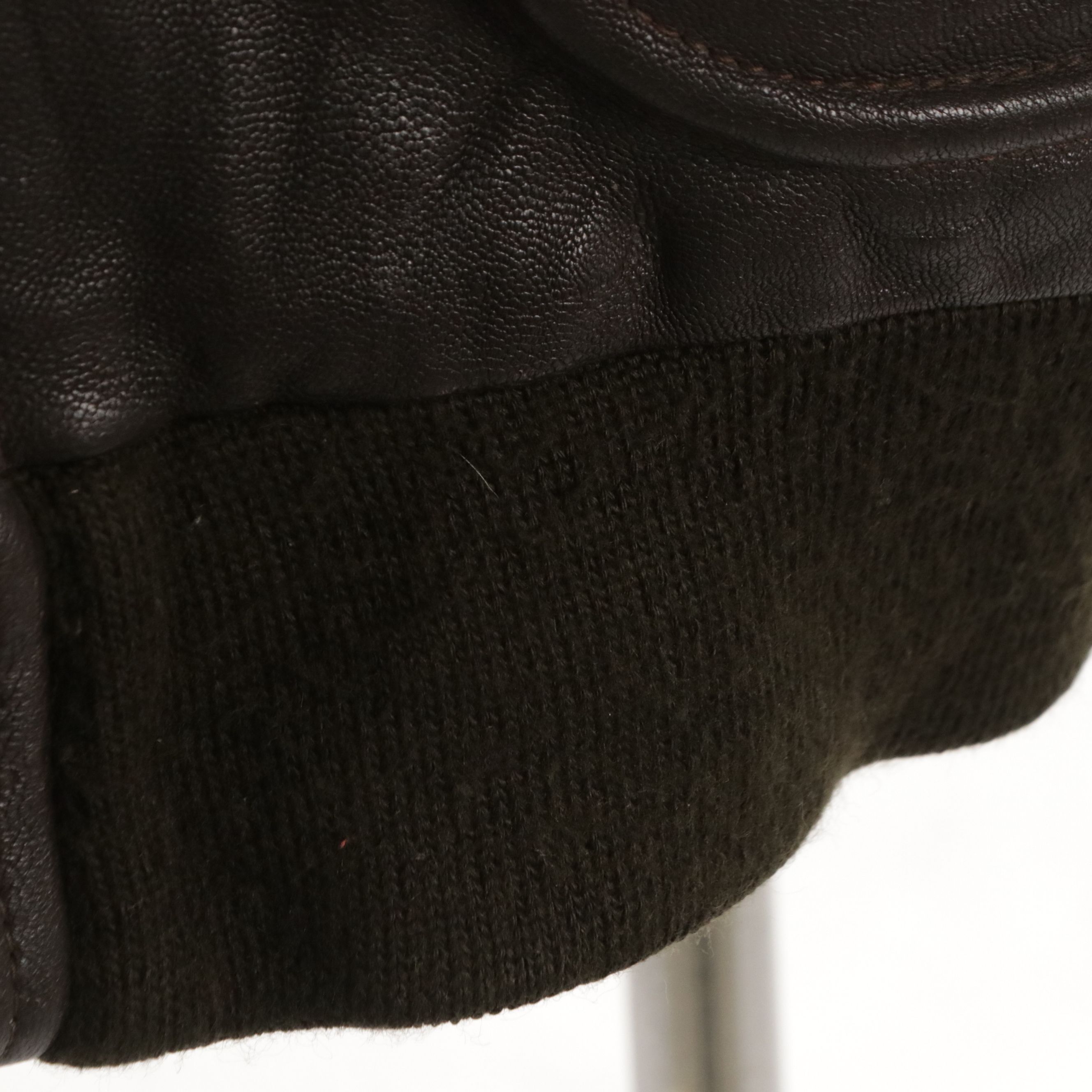 Men's Bomber Style Leather Jacket