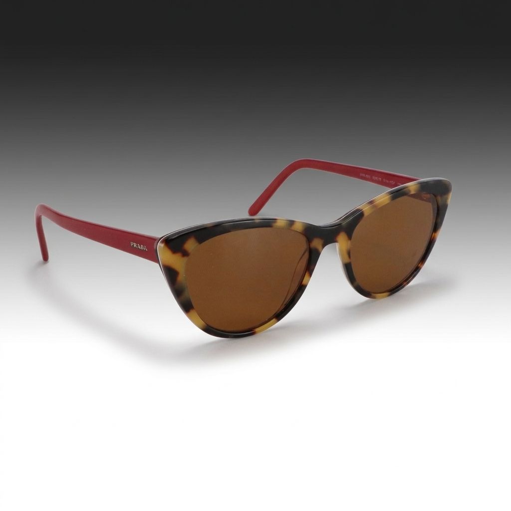 Prada VPR05X Millennials Havana Prescription Sunglasses with Case