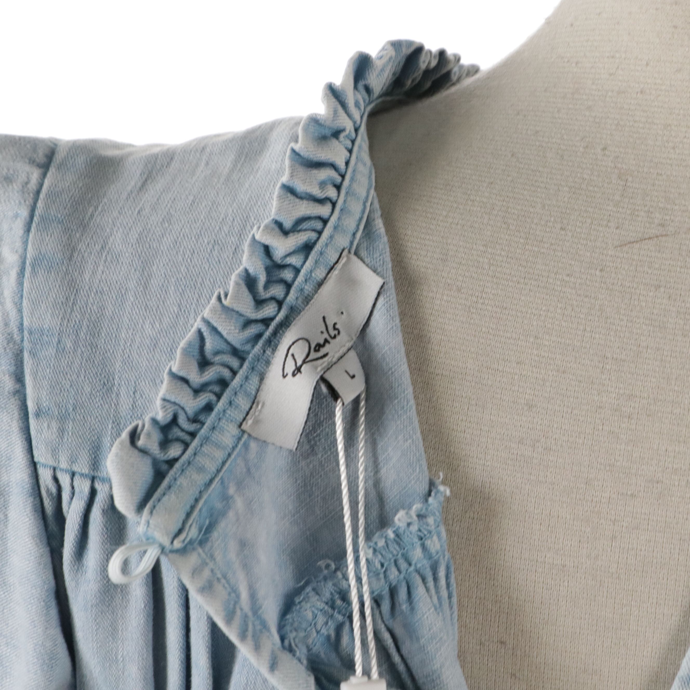 Marie Oliver "Athena" and Rails "Filomena" Short Sleeve Blouses, New With Tags