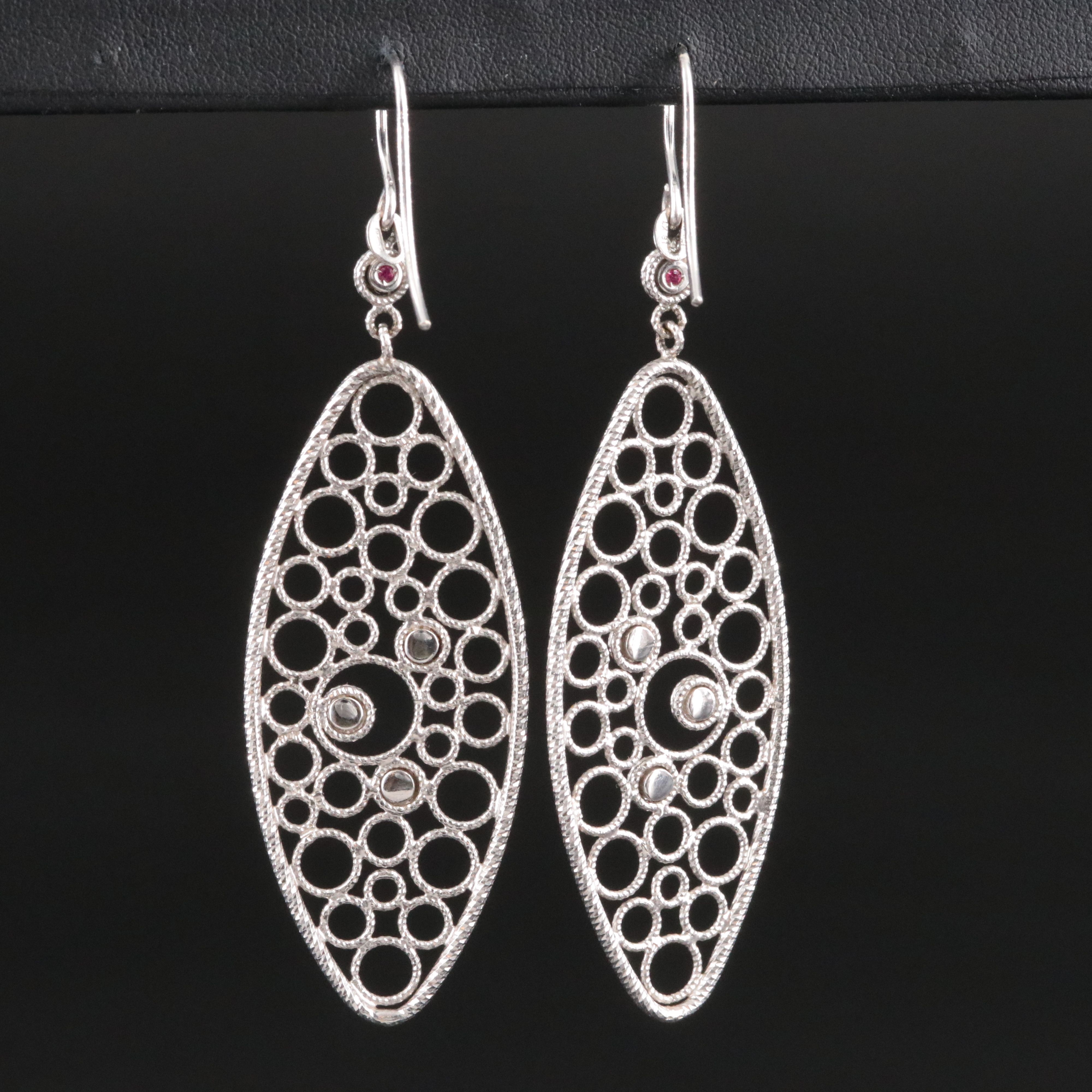 Roberto Coin Bollicine 18K Diamond Earrings