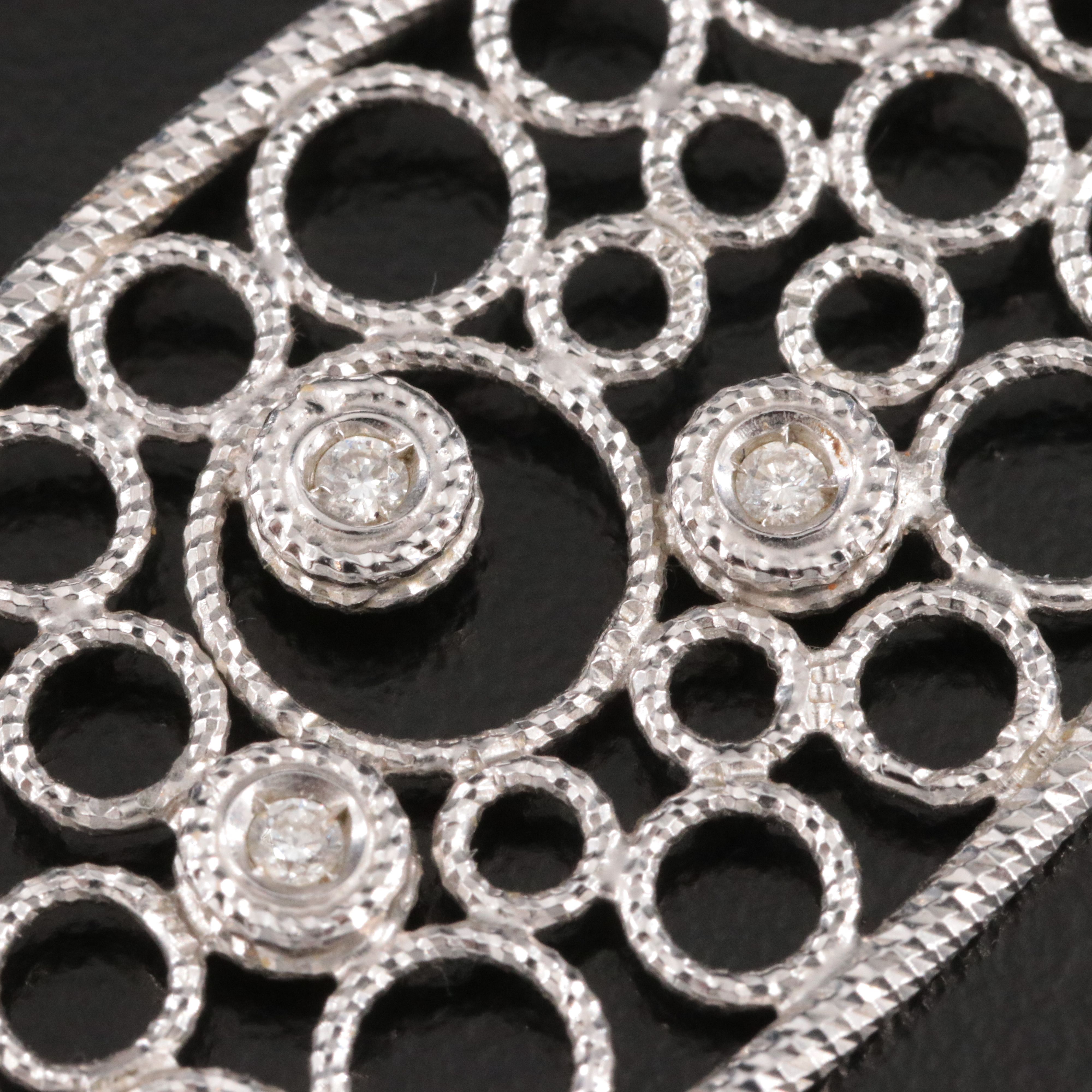 Roberto Coin Bollicine 18K Diamond Earrings