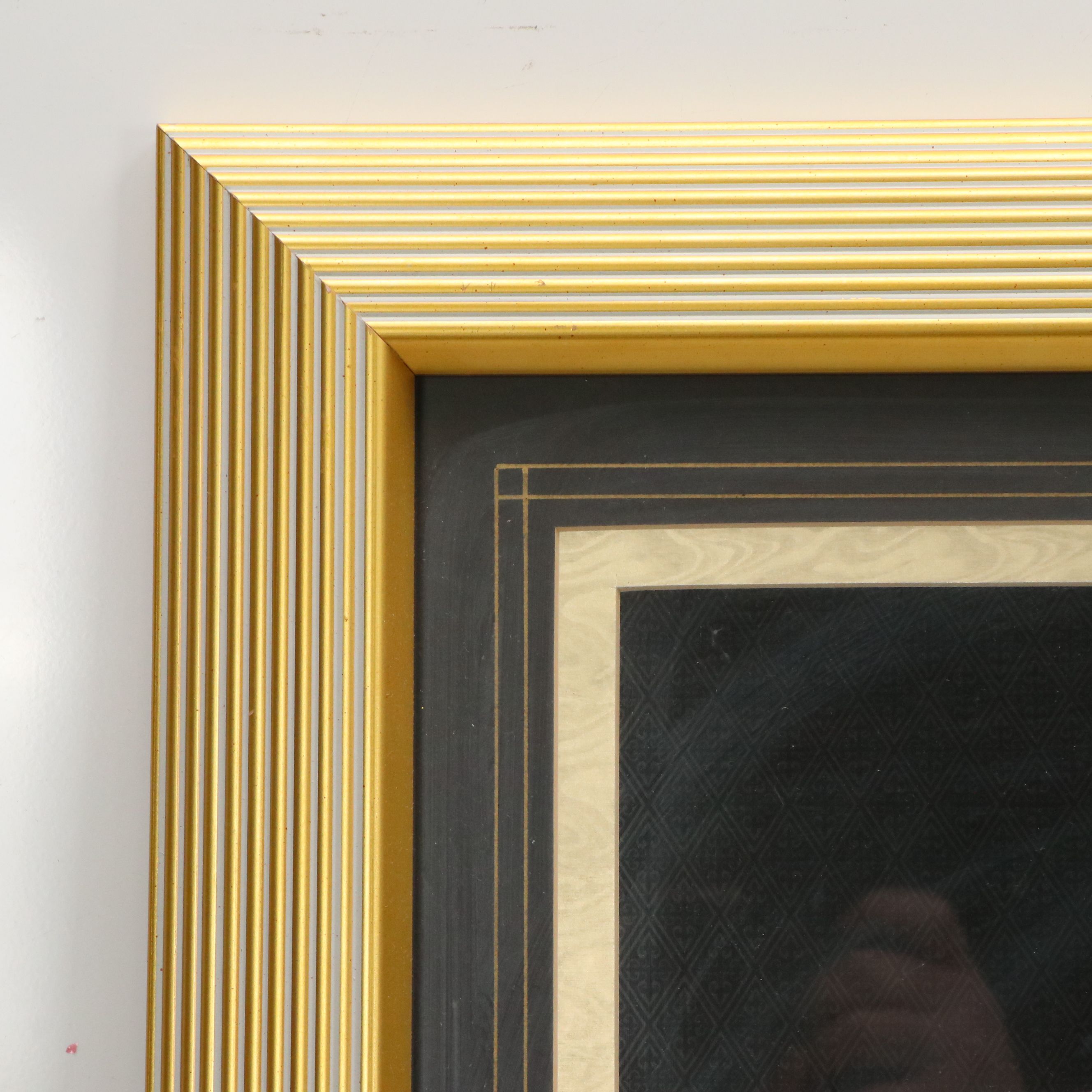 Jacqueline Treloar Offset Lithograph of Ancient Mediterranean Temple, 1989