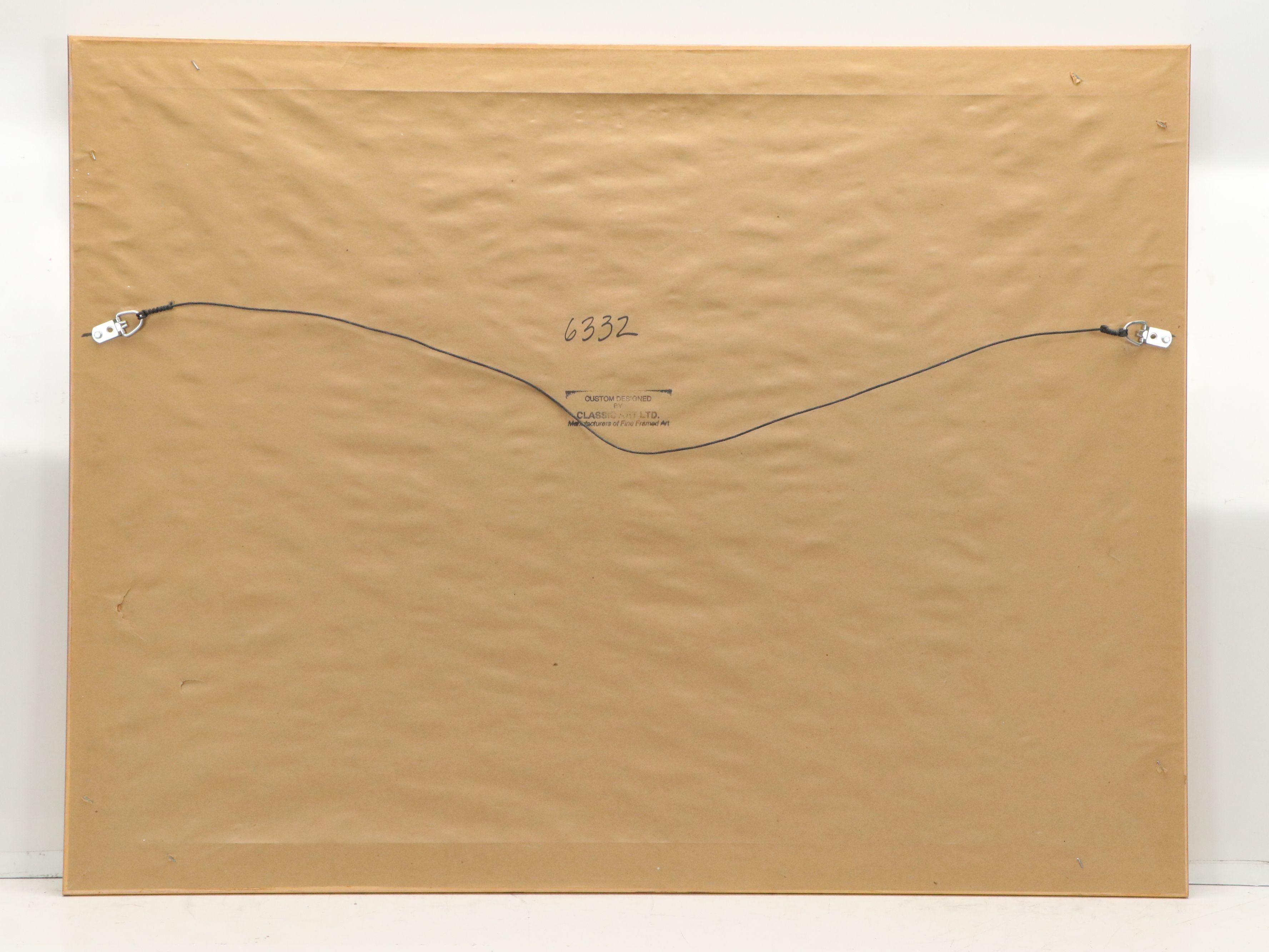 Jacqueline Treloar Offset Lithograph of Ancient Mediterranean Temple, 1989