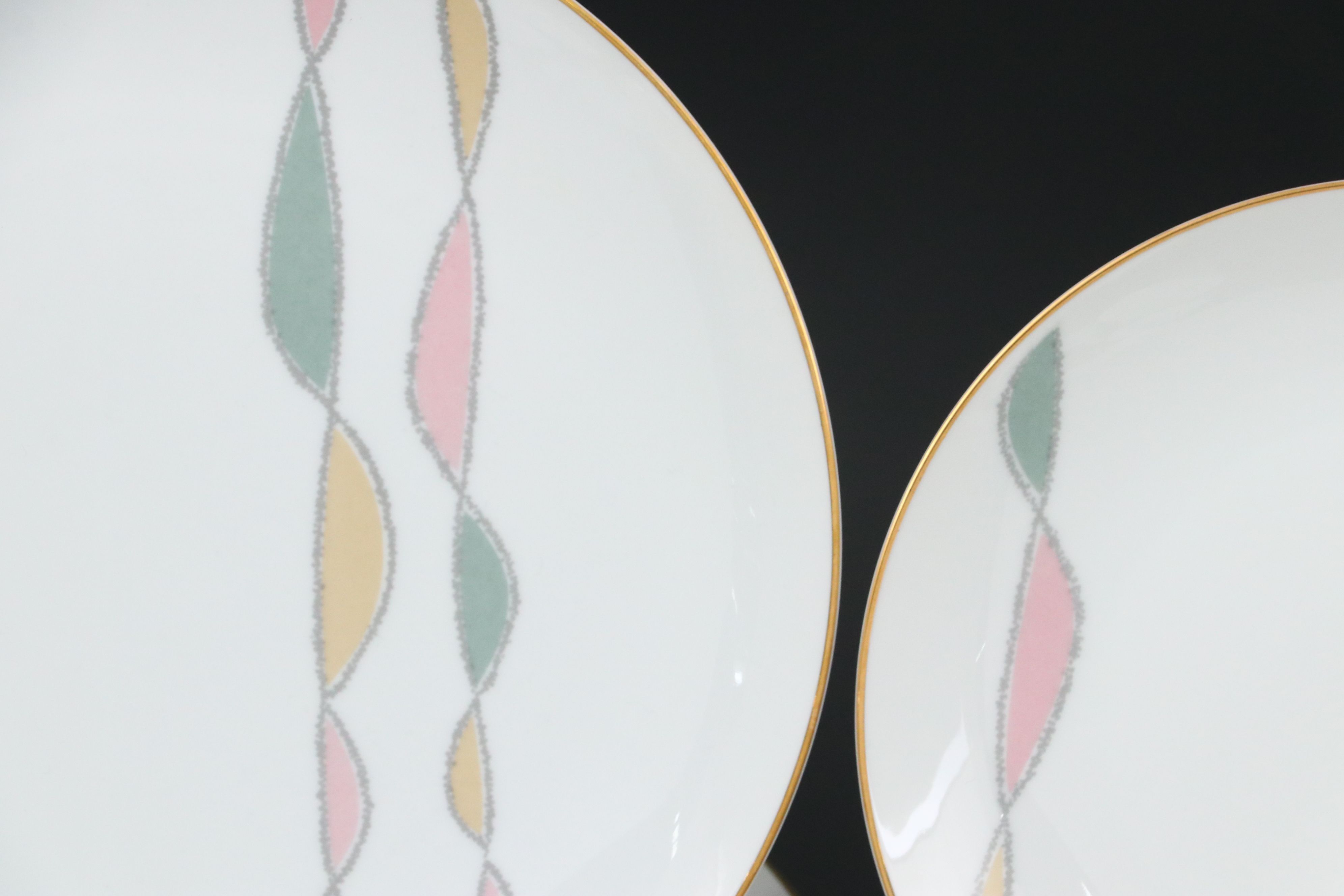 Mid Century Modern RC Porcelain Tableware