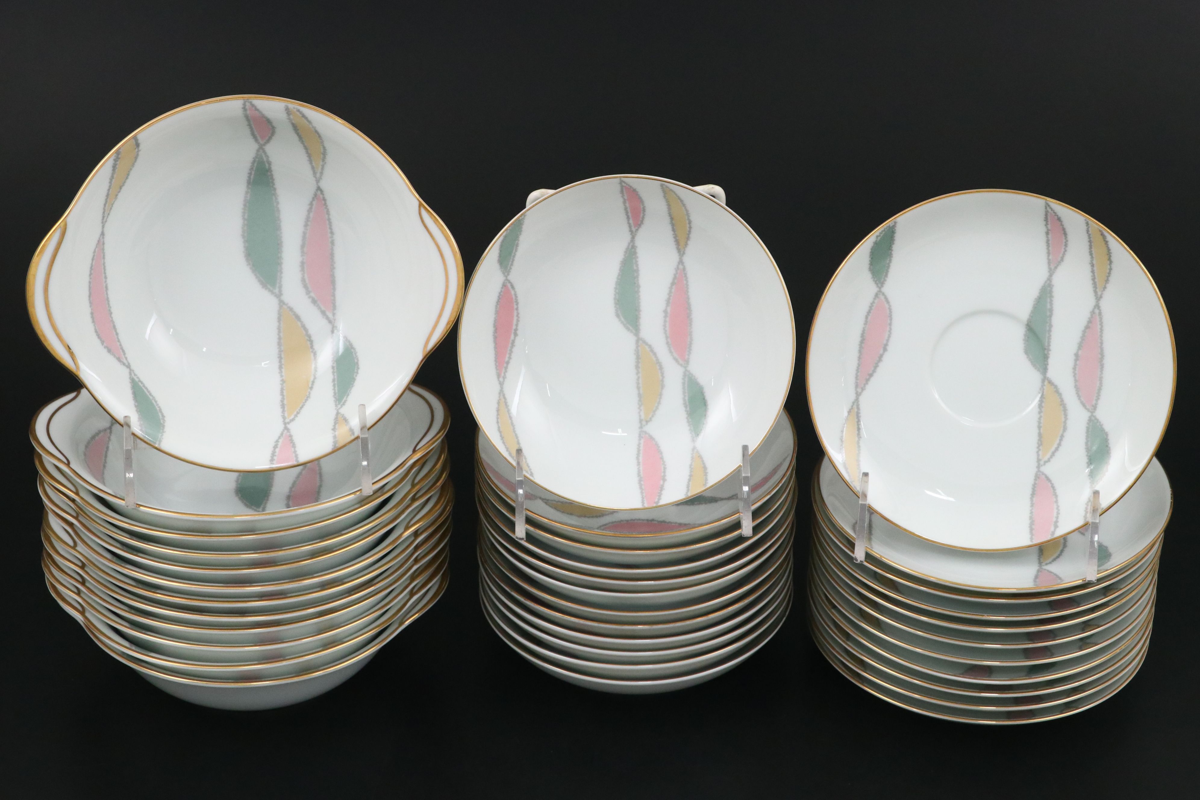 Mid Century Modern RC Porcelain Tableware