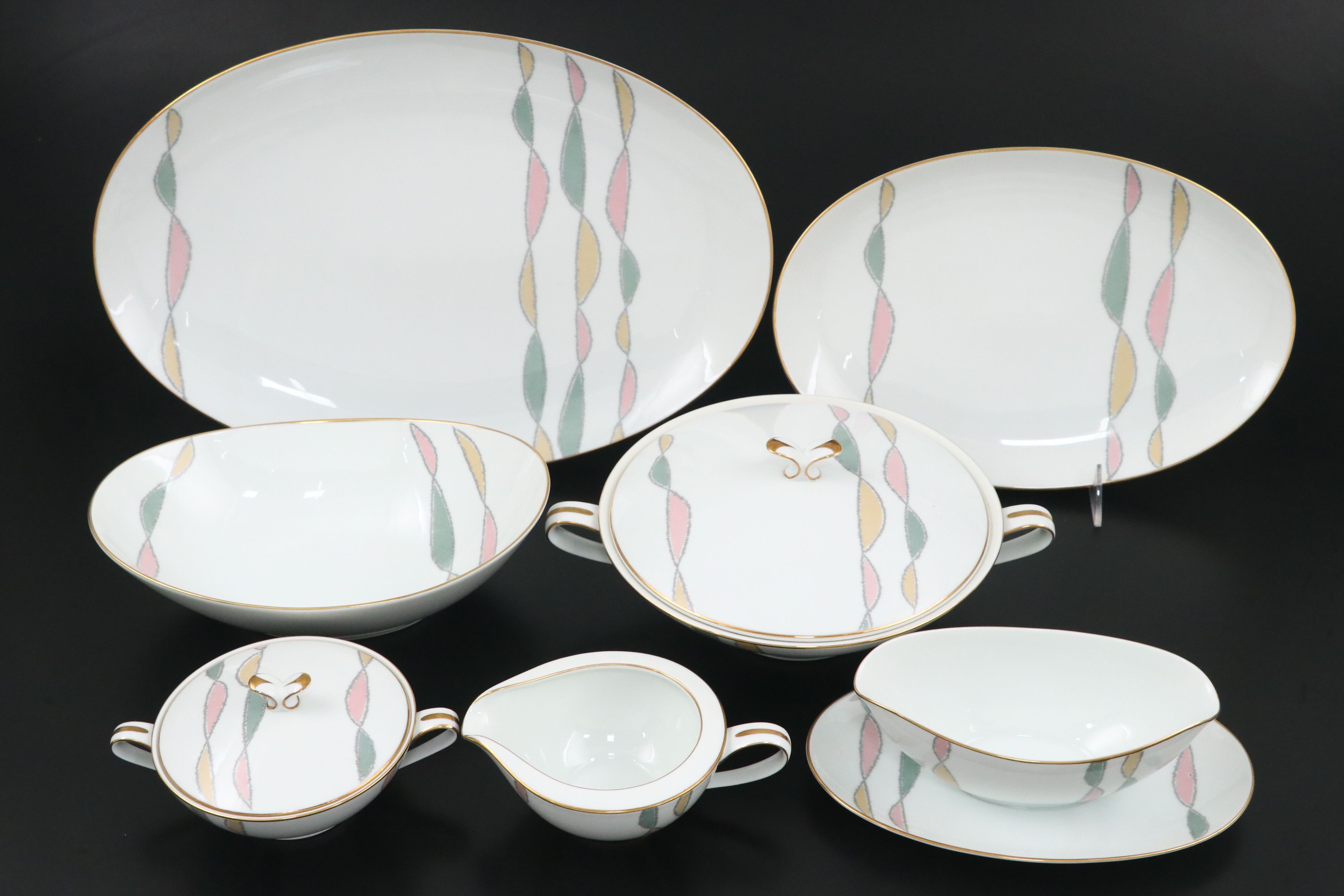 Mid Century Modern RC Porcelain Tableware