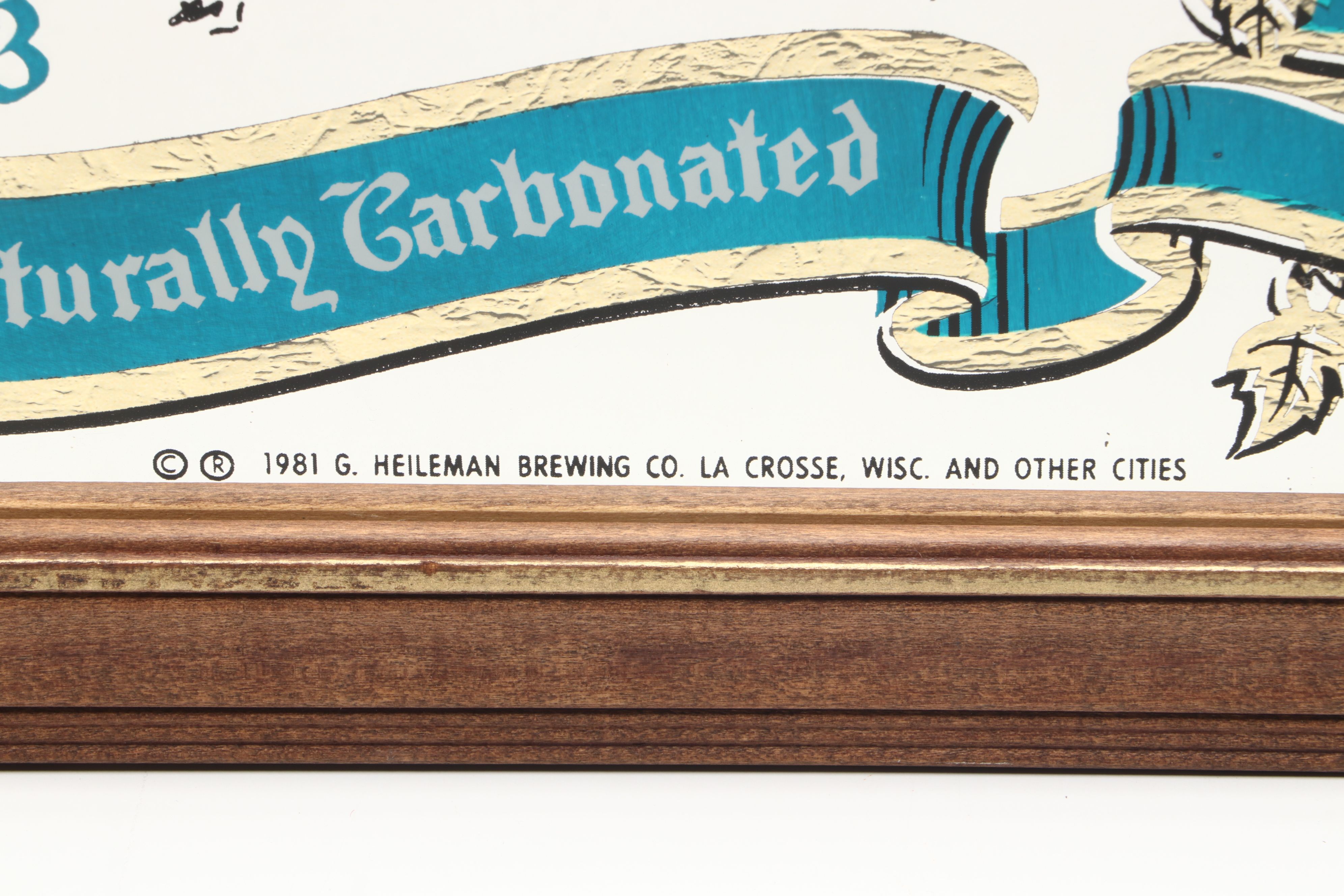 Miller High Life and Heileman's Brewing Co. Decorated Wall Mirrors, Late 20th C.