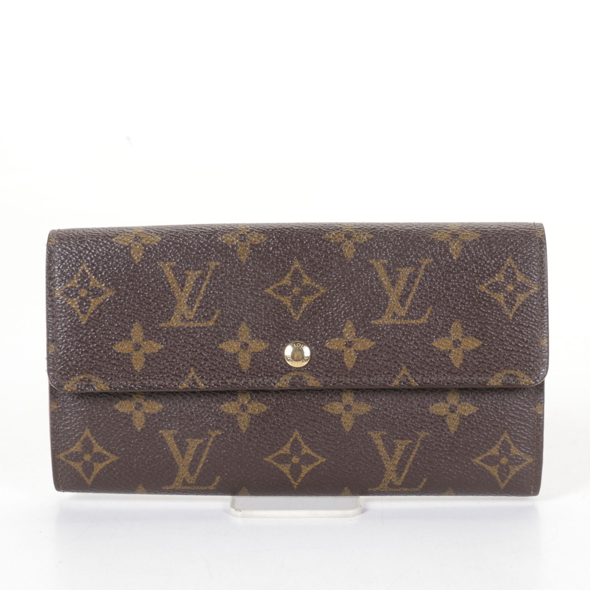 Louis Vuitton Portefeuille Sarah Long Wallet in Monogram Canvas