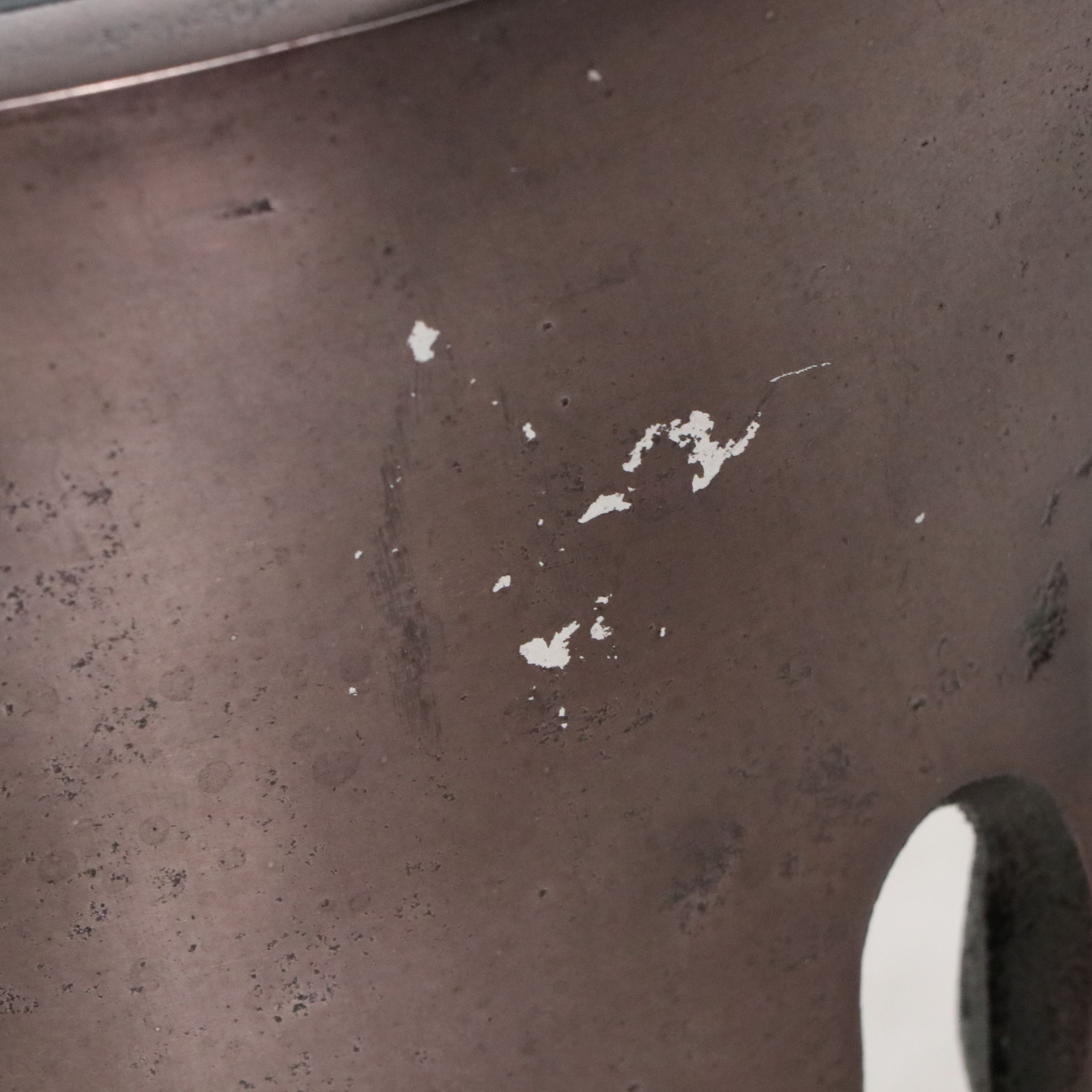 Contemporary "Drip" Form Metal Occasional Table, 21st Century