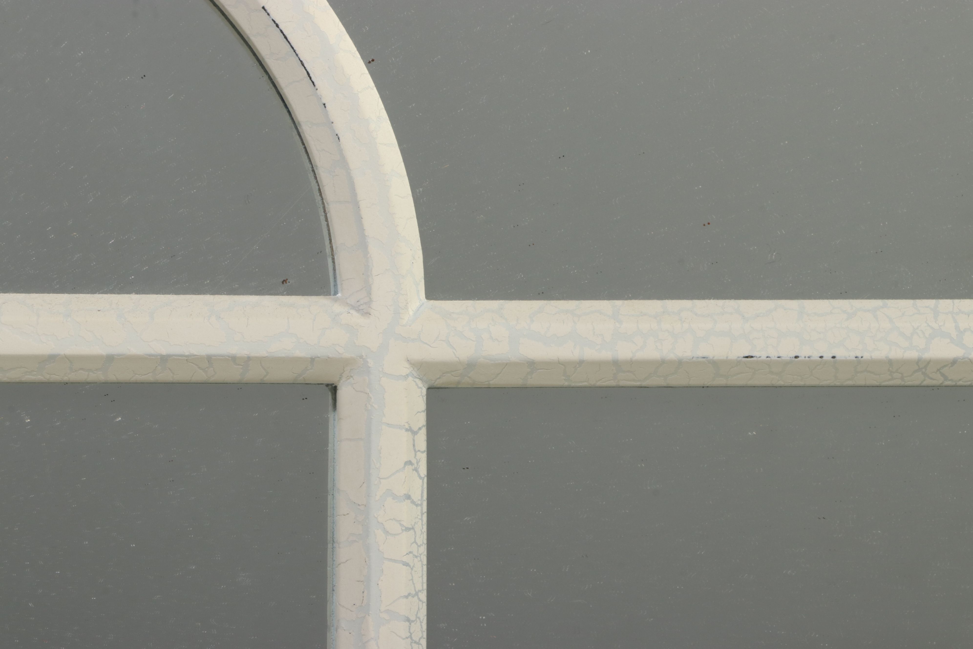 Rustic Style Window Pane Mirror