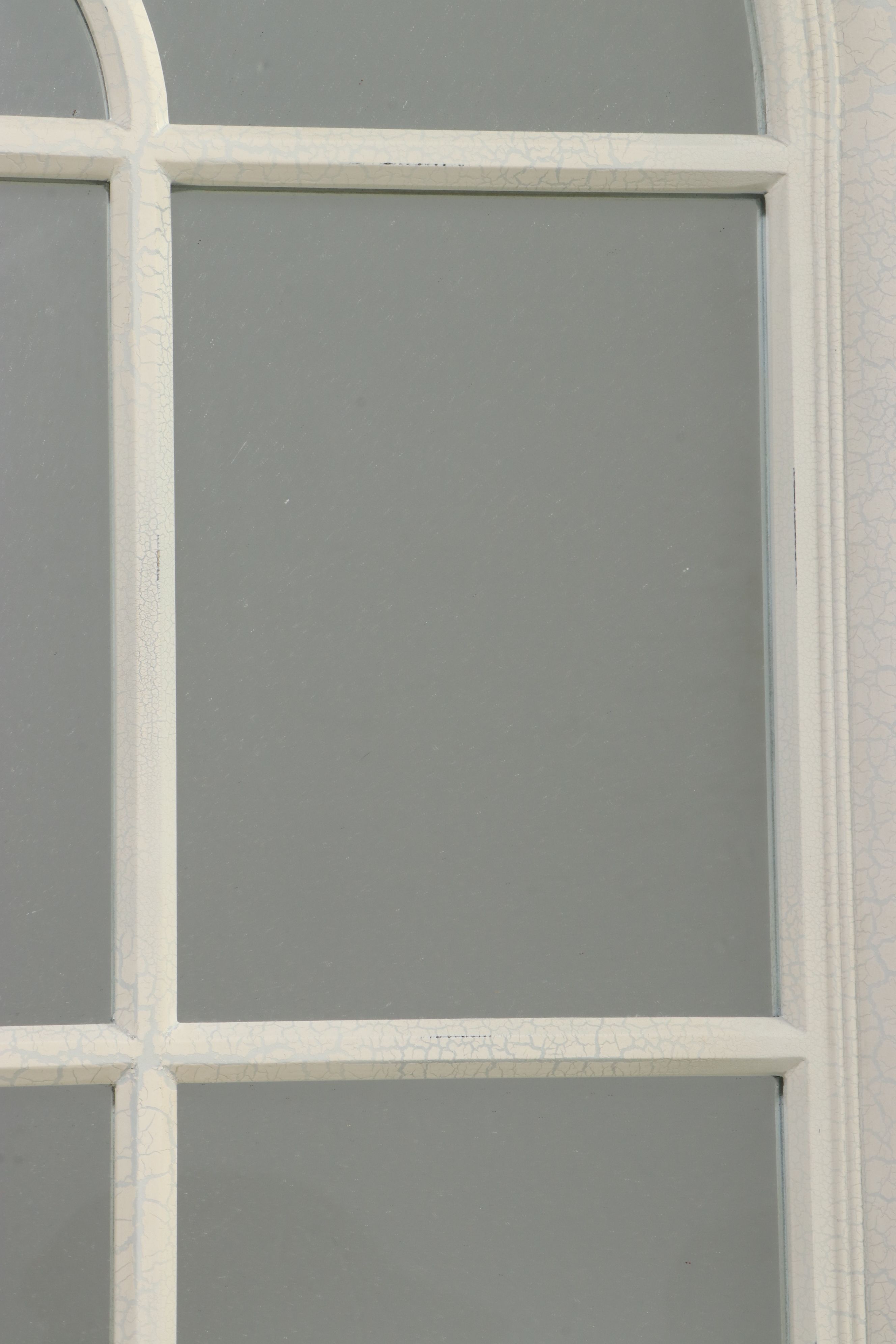 Rustic Style Window Pane Mirror