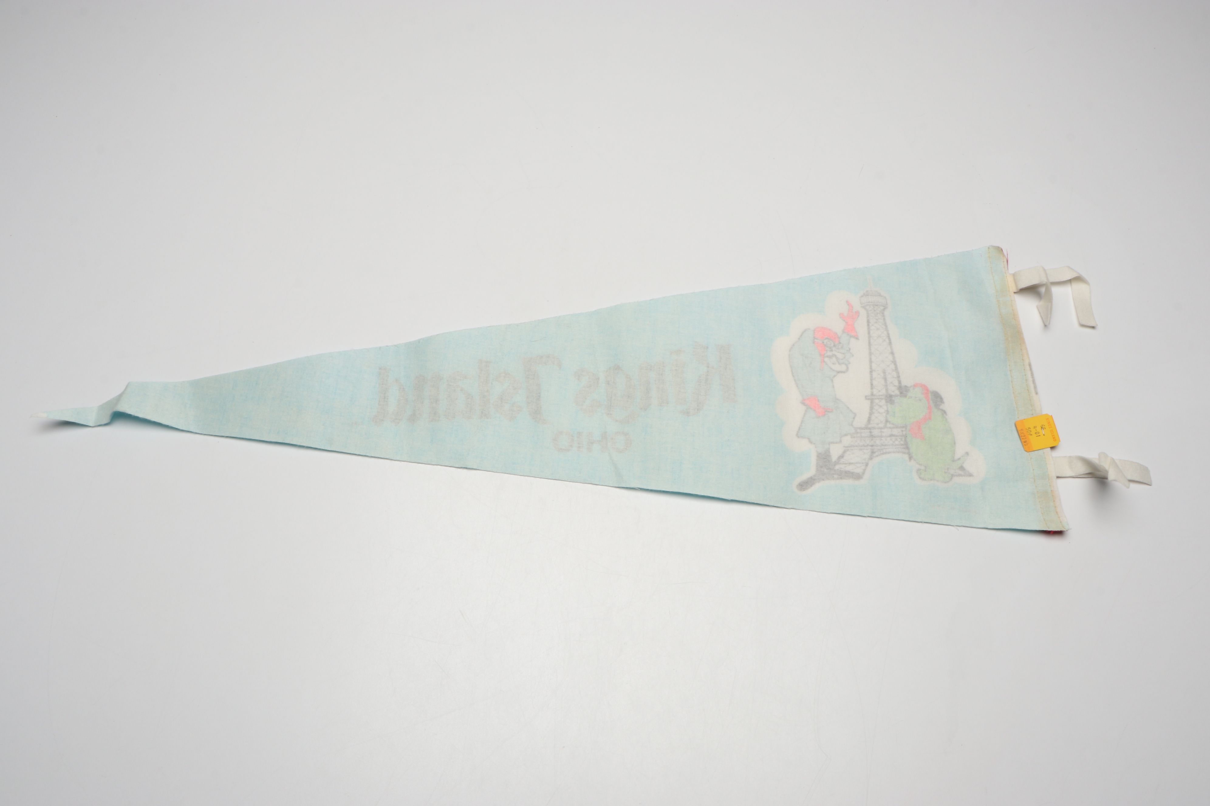 Kings Island Inaugural 1972 Map and Pennant