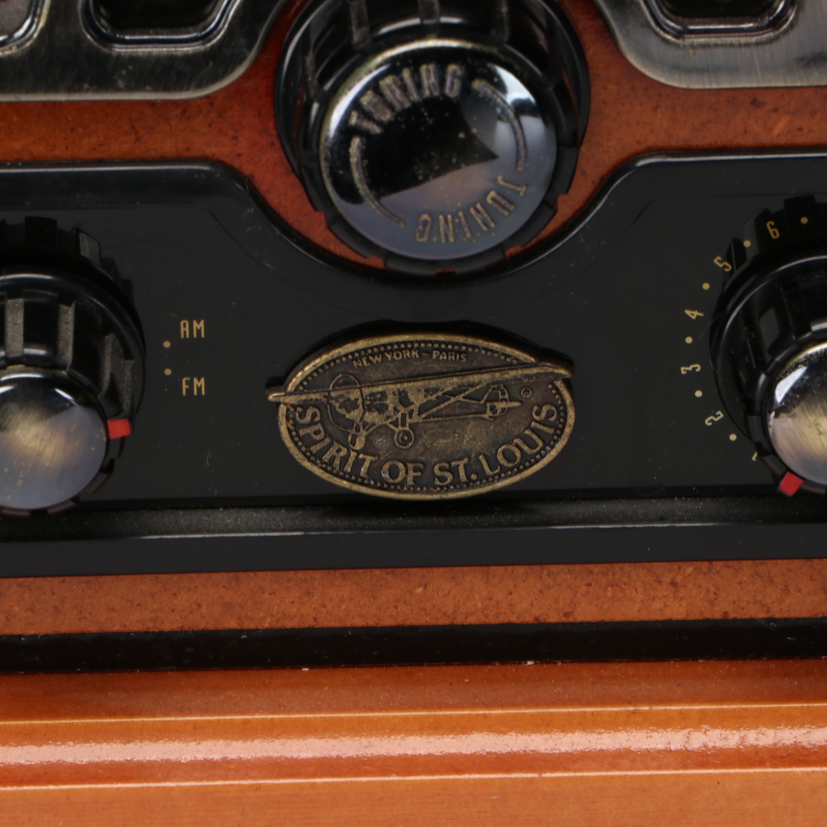 "Spirit of Saint Louis" Art Deco Style Radio Cassette Player, 1996