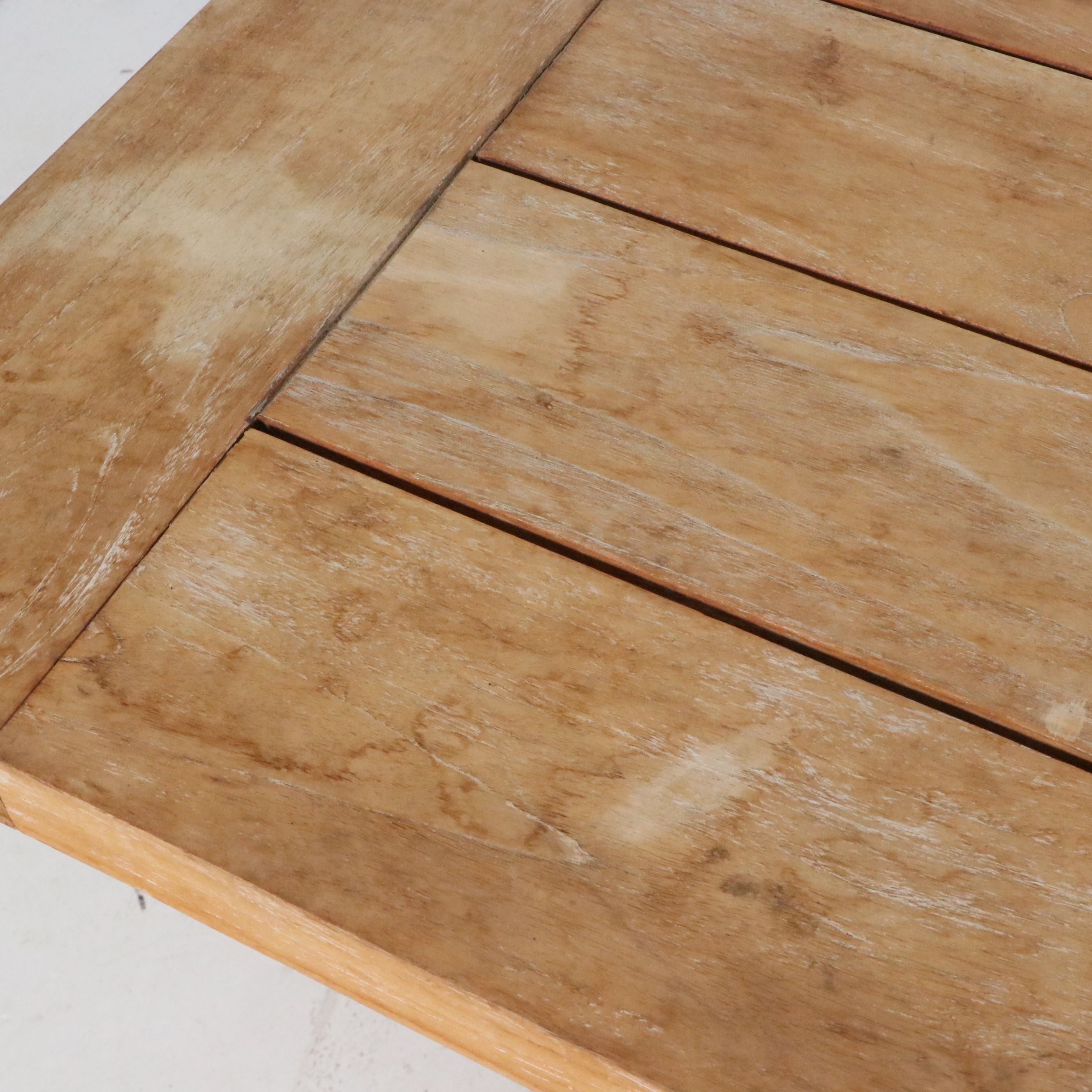 Frontgate Teak Trestle Dining Table, 21st Century