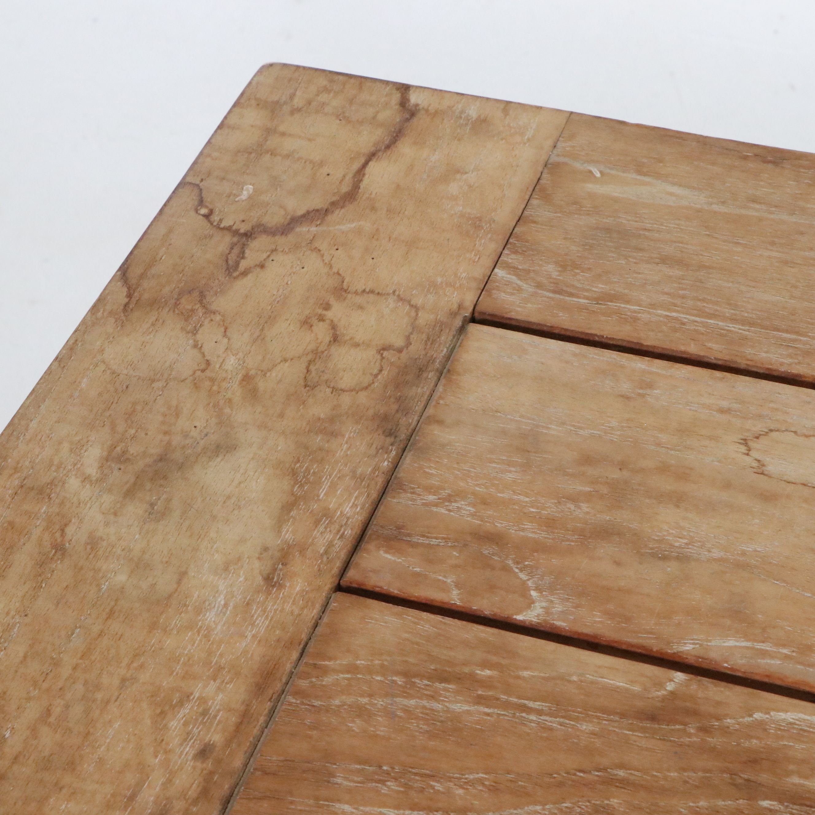 Frontgate Teak Trestle Dining Table, 21st Century