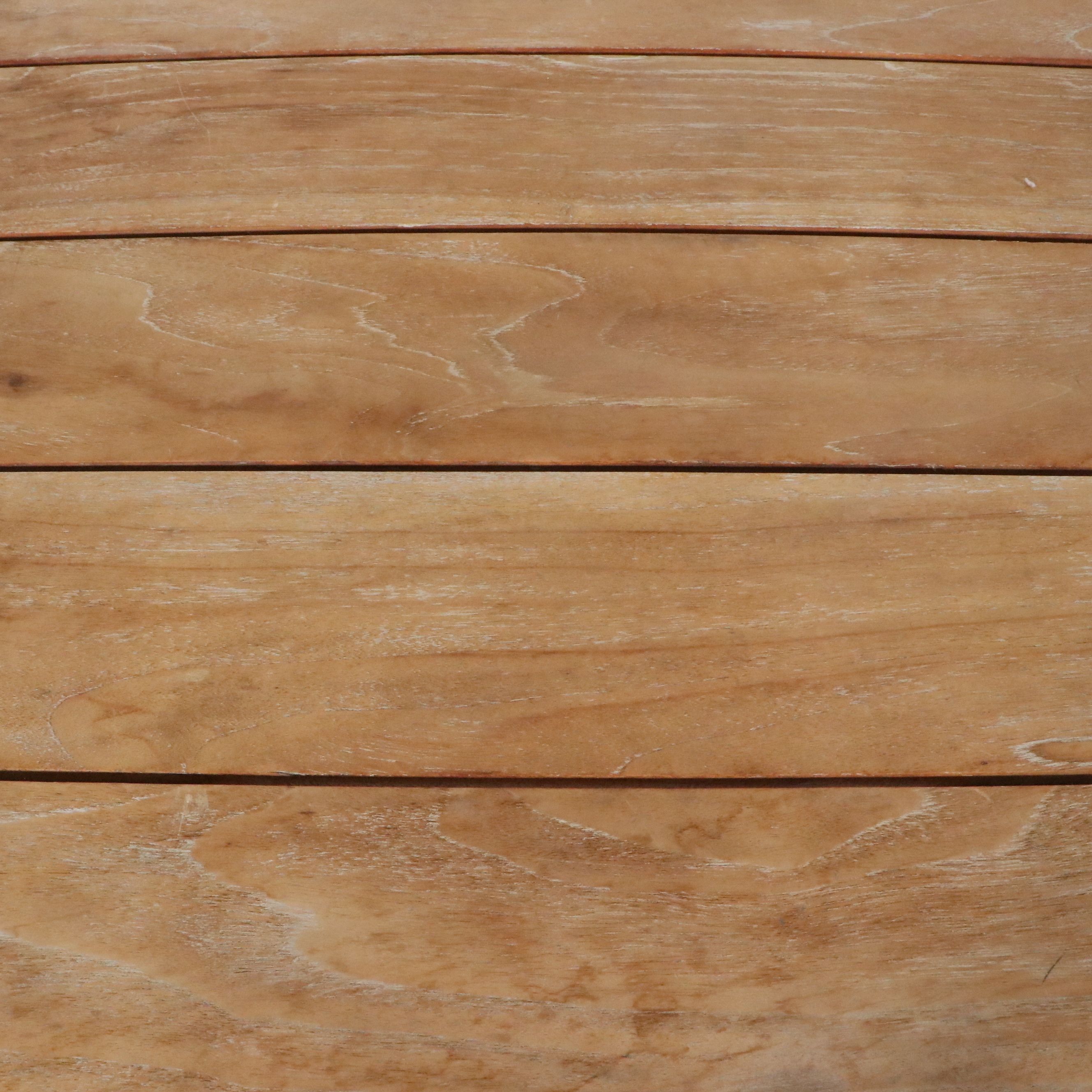 Frontgate Teak Trestle Dining Table, 21st Century