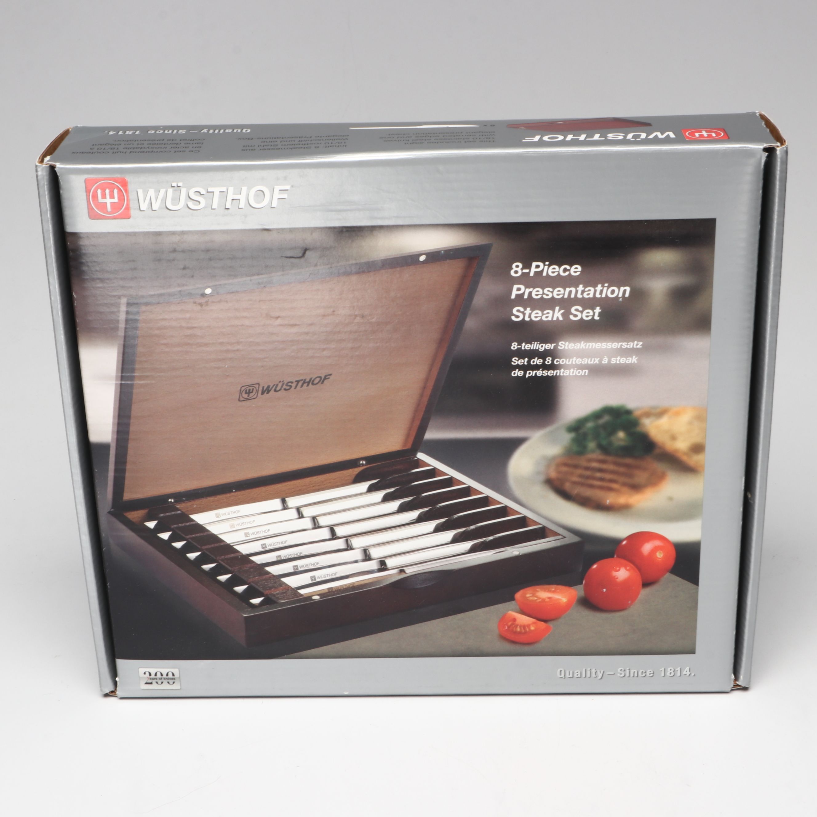 Totally Bamboo Ohio Cutting Board, Wüsthof Cutlery with Pots and More