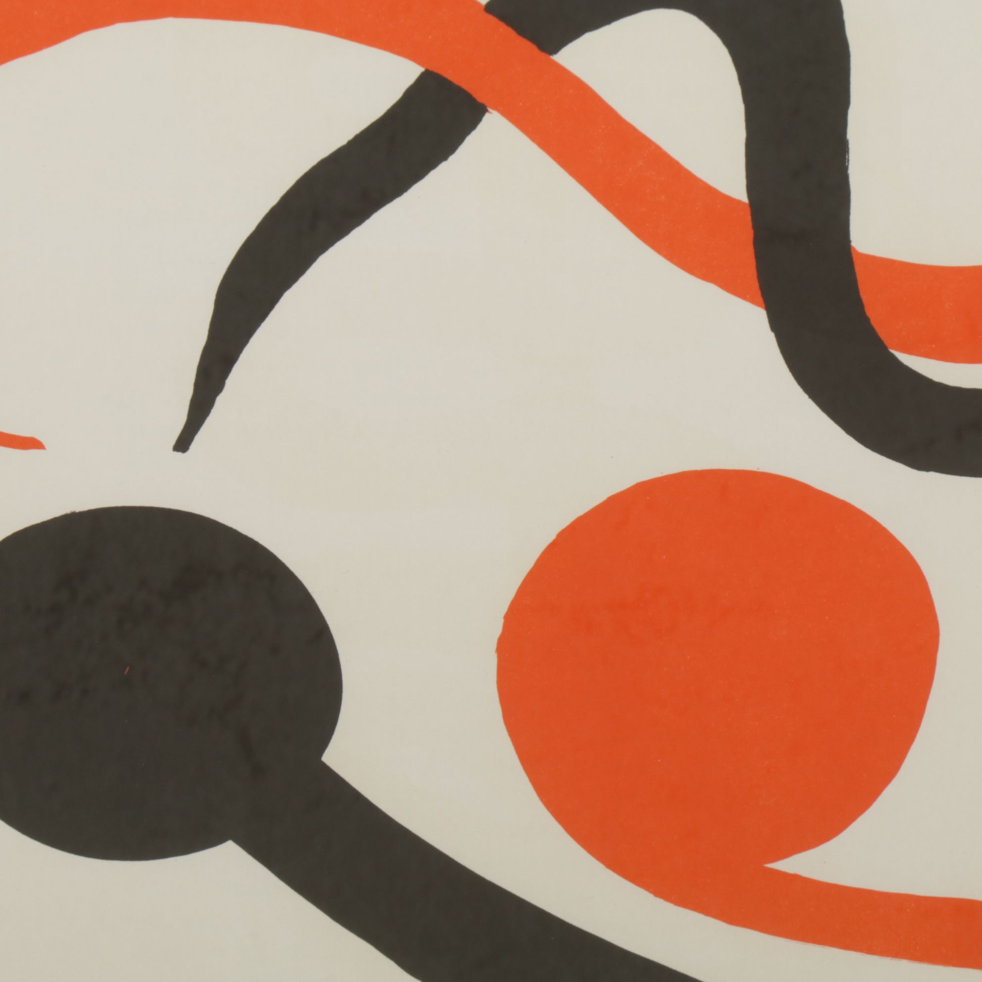 Alexander Calder Double-Page Color Lithograph for "Derrière le Miroir," 1973