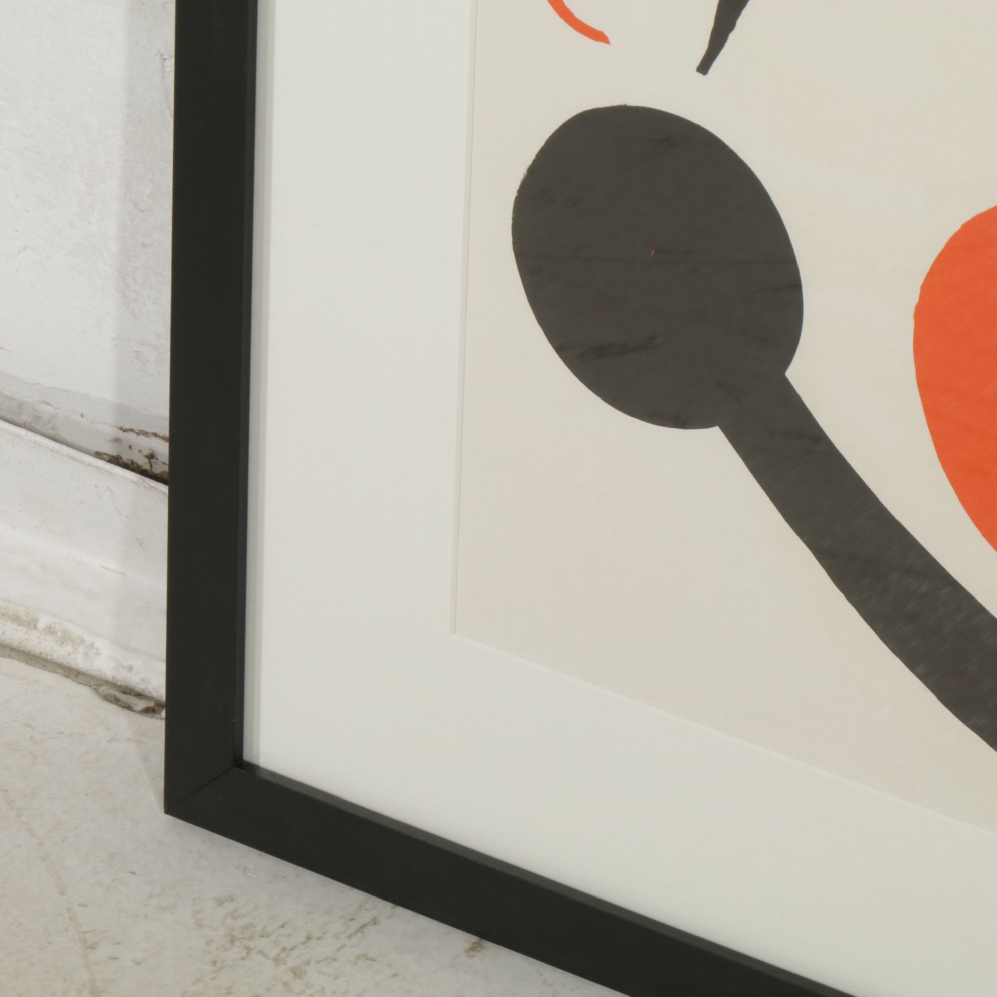 Alexander Calder Double-Page Color Lithograph for "Derrière le Miroir," 1973