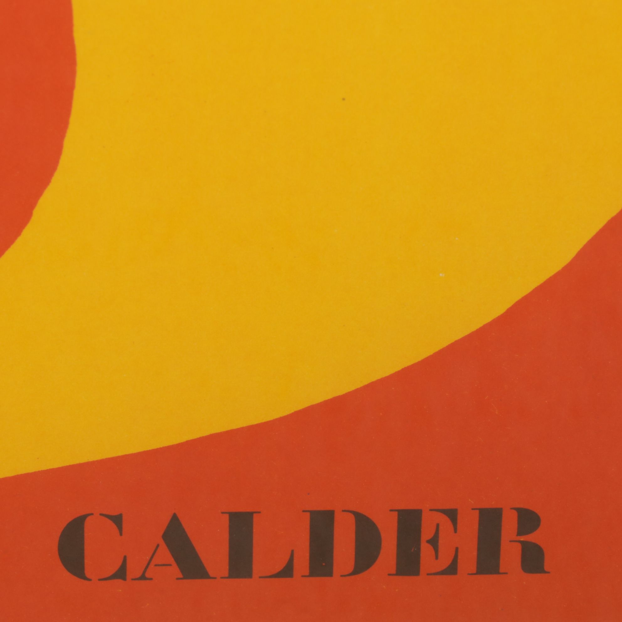 Alexander Calder Double-Page Color Lithograph for "Derrière le Miroir," 1973