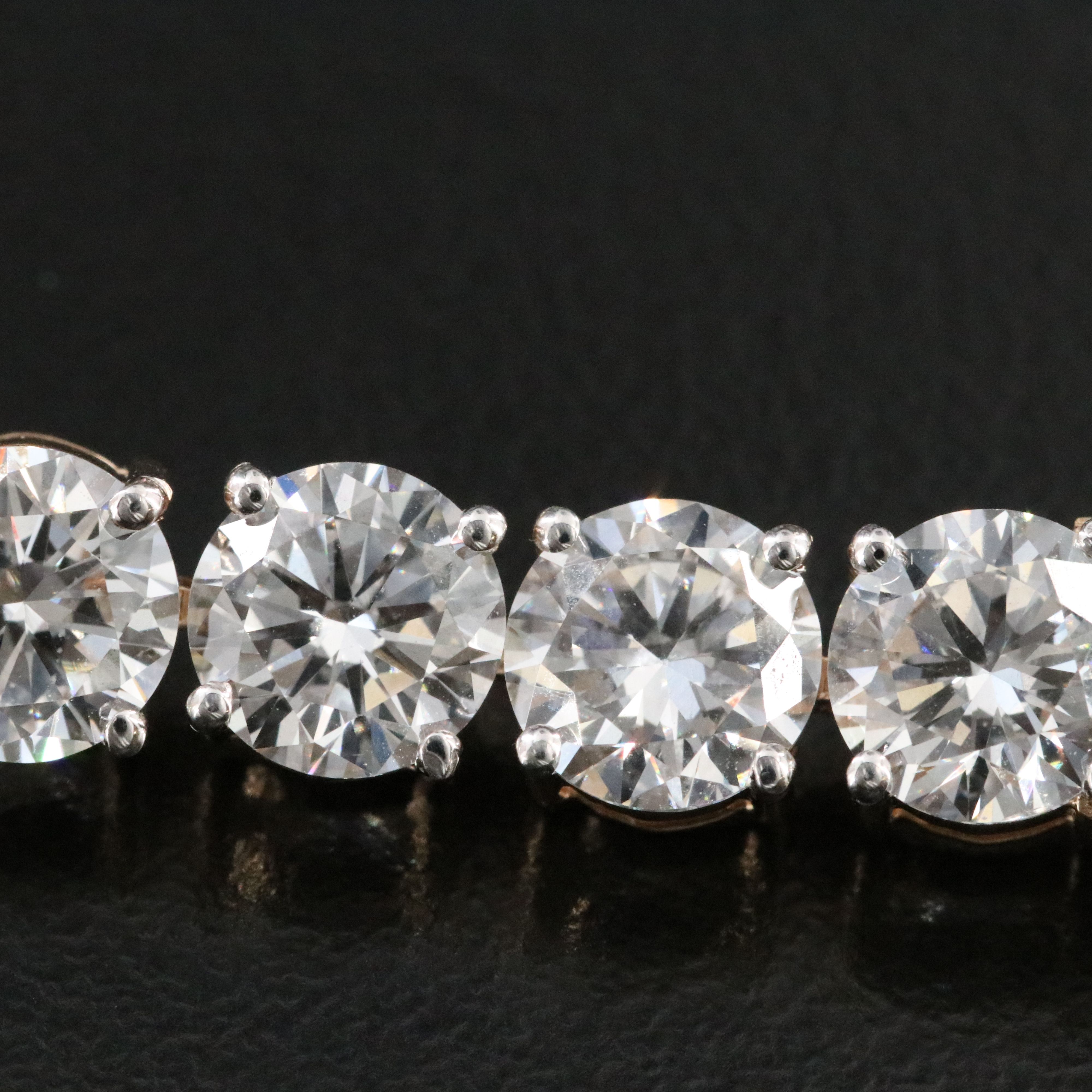 14K 18.63 CTW Lab Grown Diamond Line Bracelet