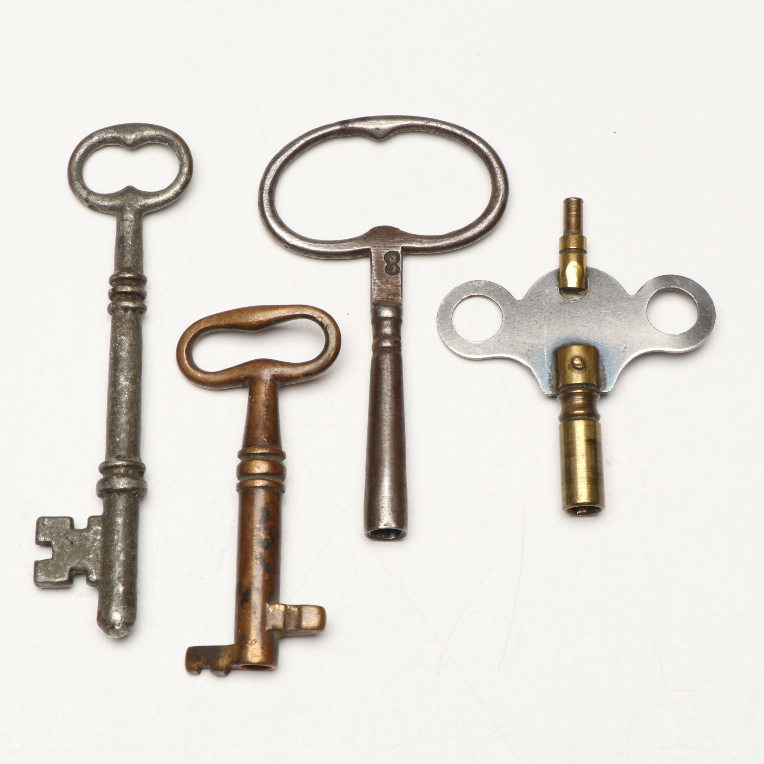 Victorian with Other Skeleton and Clock Keys