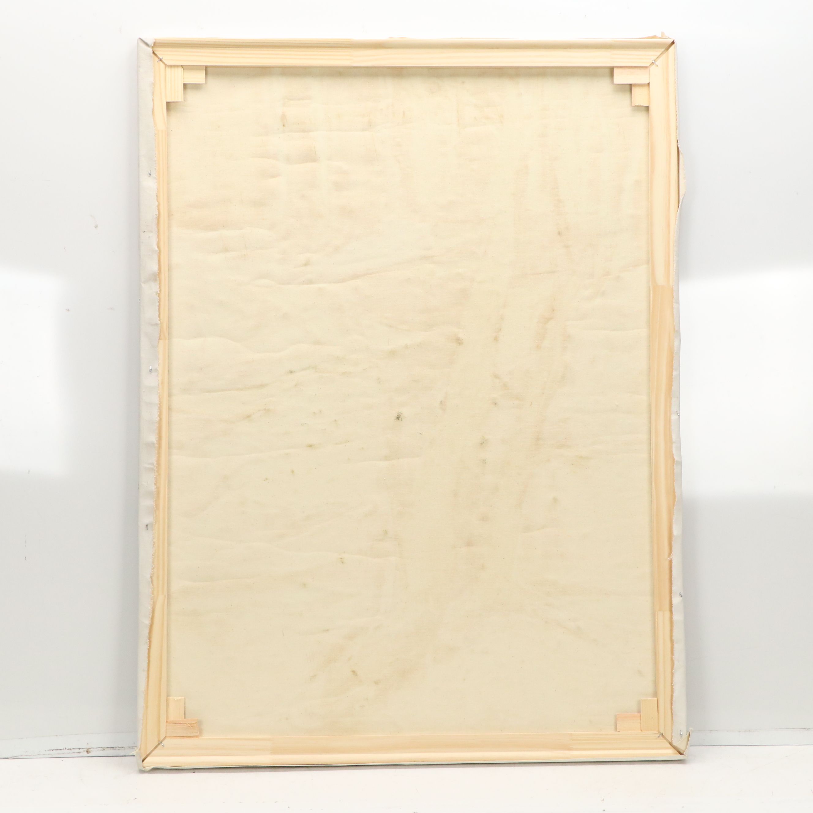 Nanci Blair Closson Abstracted Impasto Oil Painting of Forest, Late 20th Century