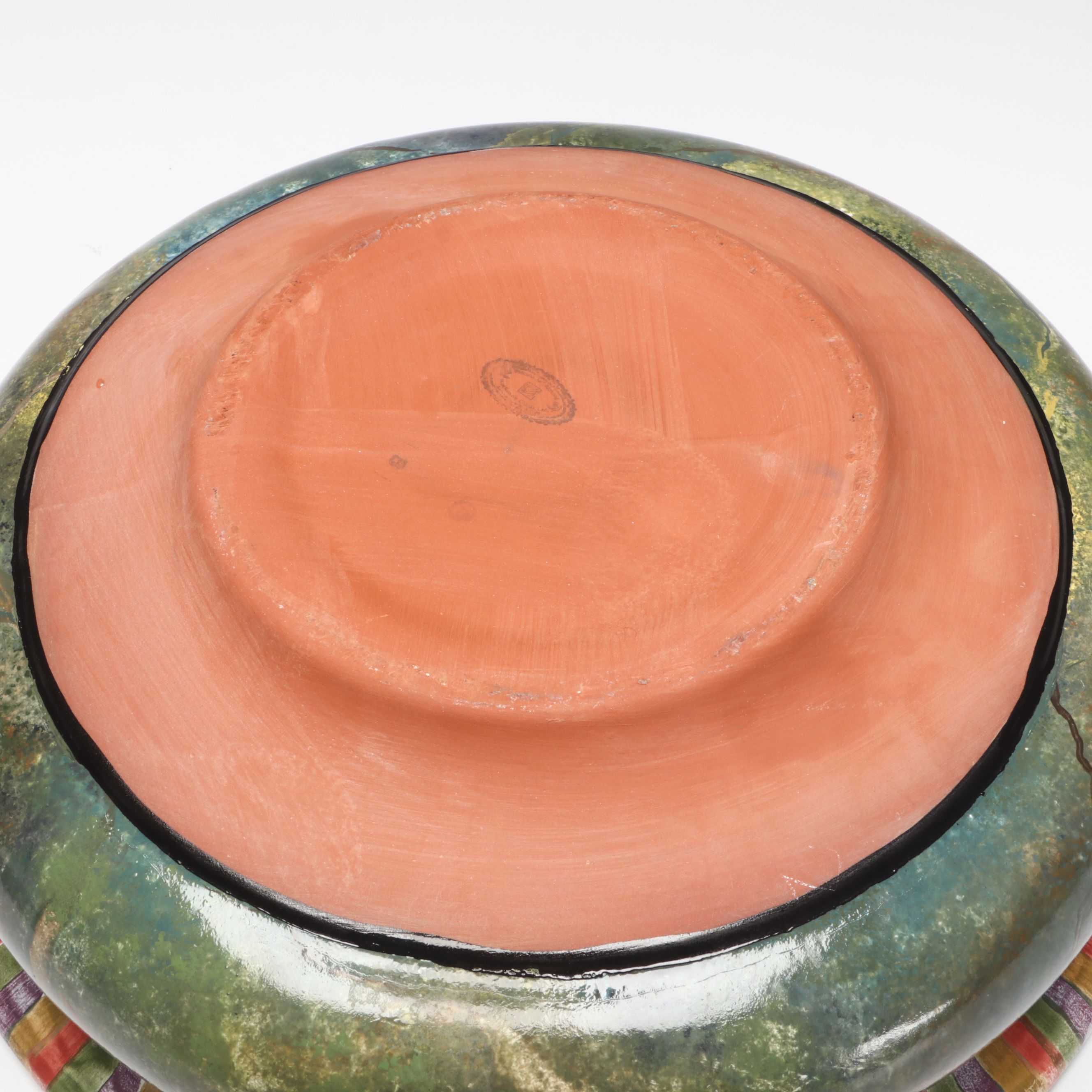 MacKenzie-Childs "Torquay Frank Mustard" Lidded Tureen