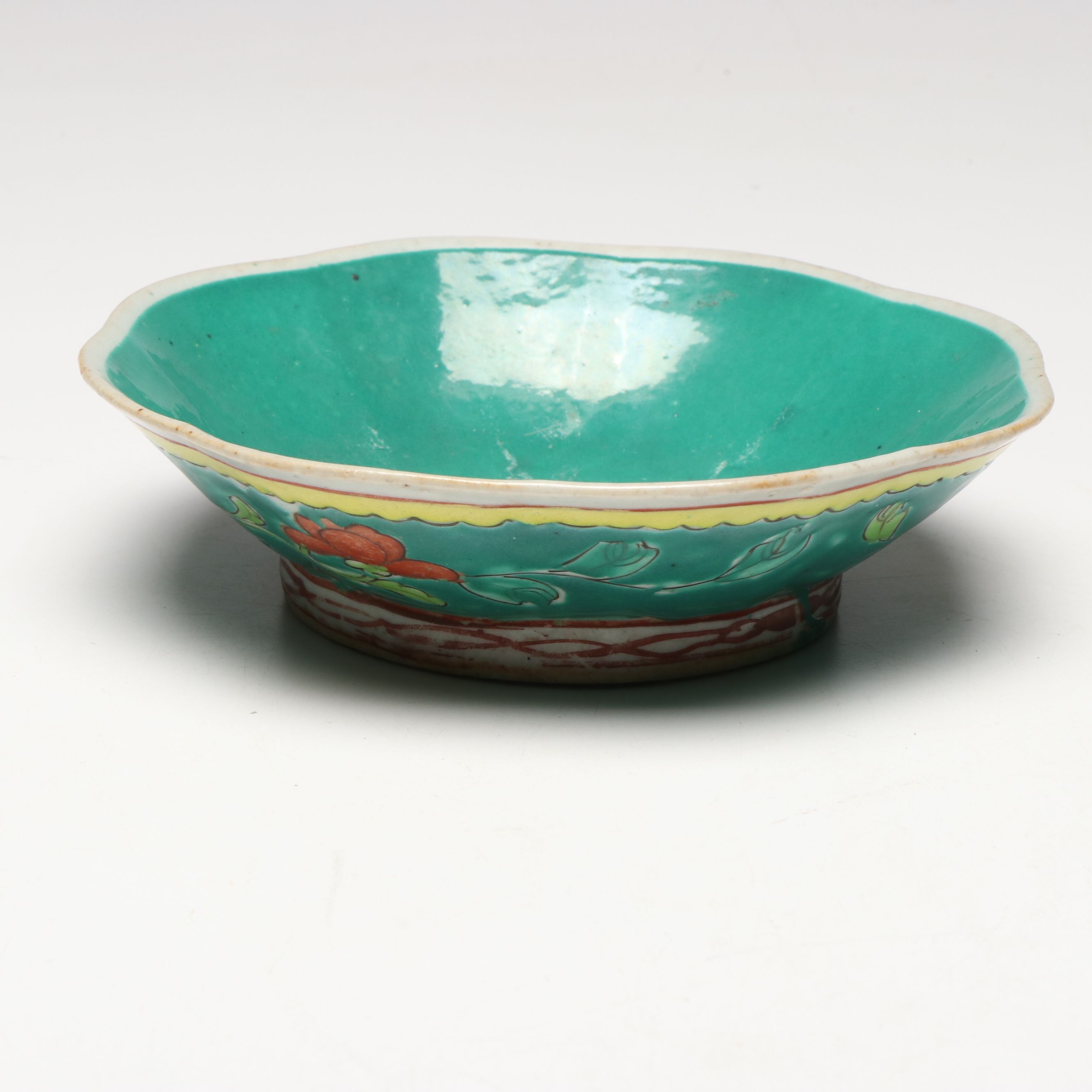 Chinese Famille Verte Porcelain Bowls