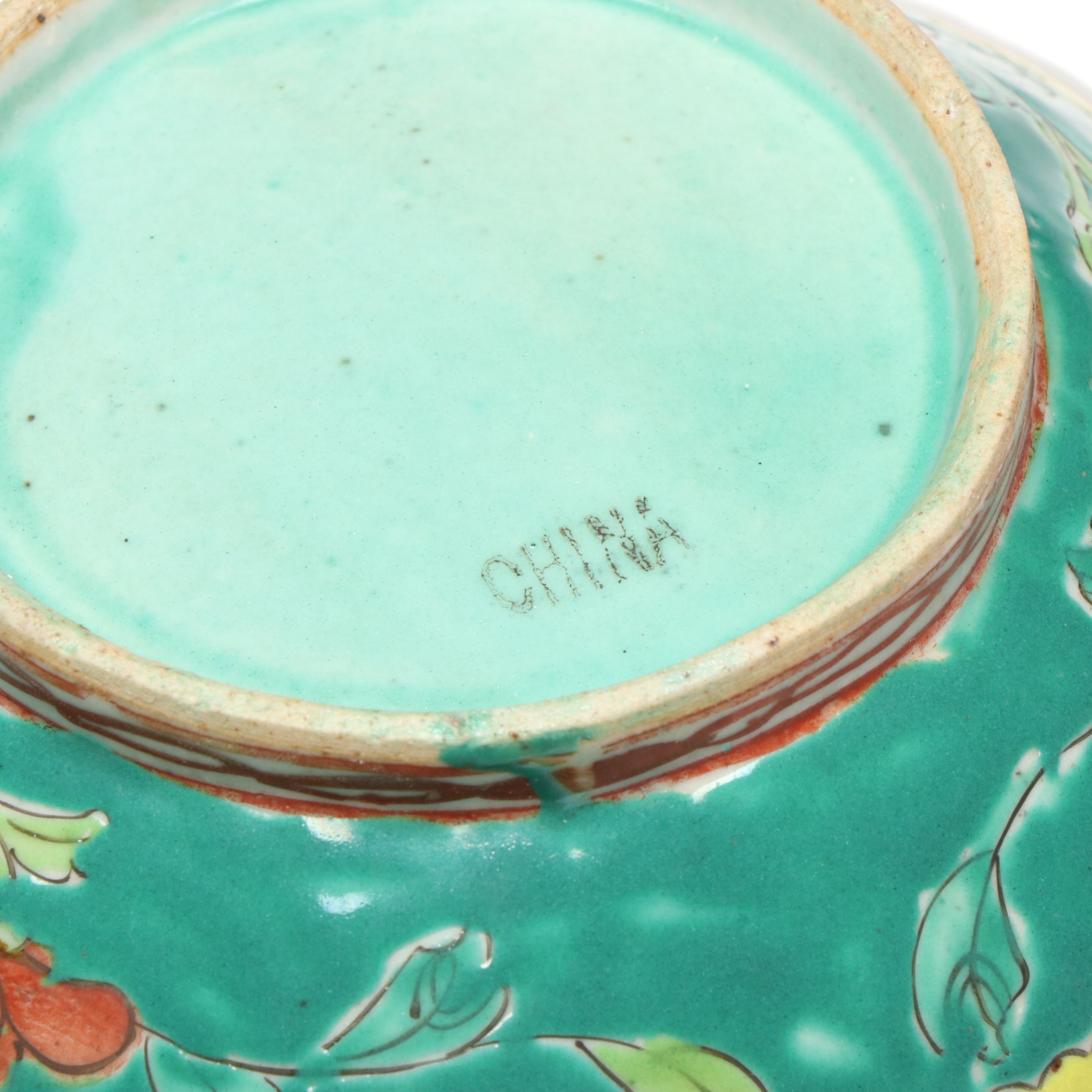 Chinese Famille Verte Porcelain Bowls